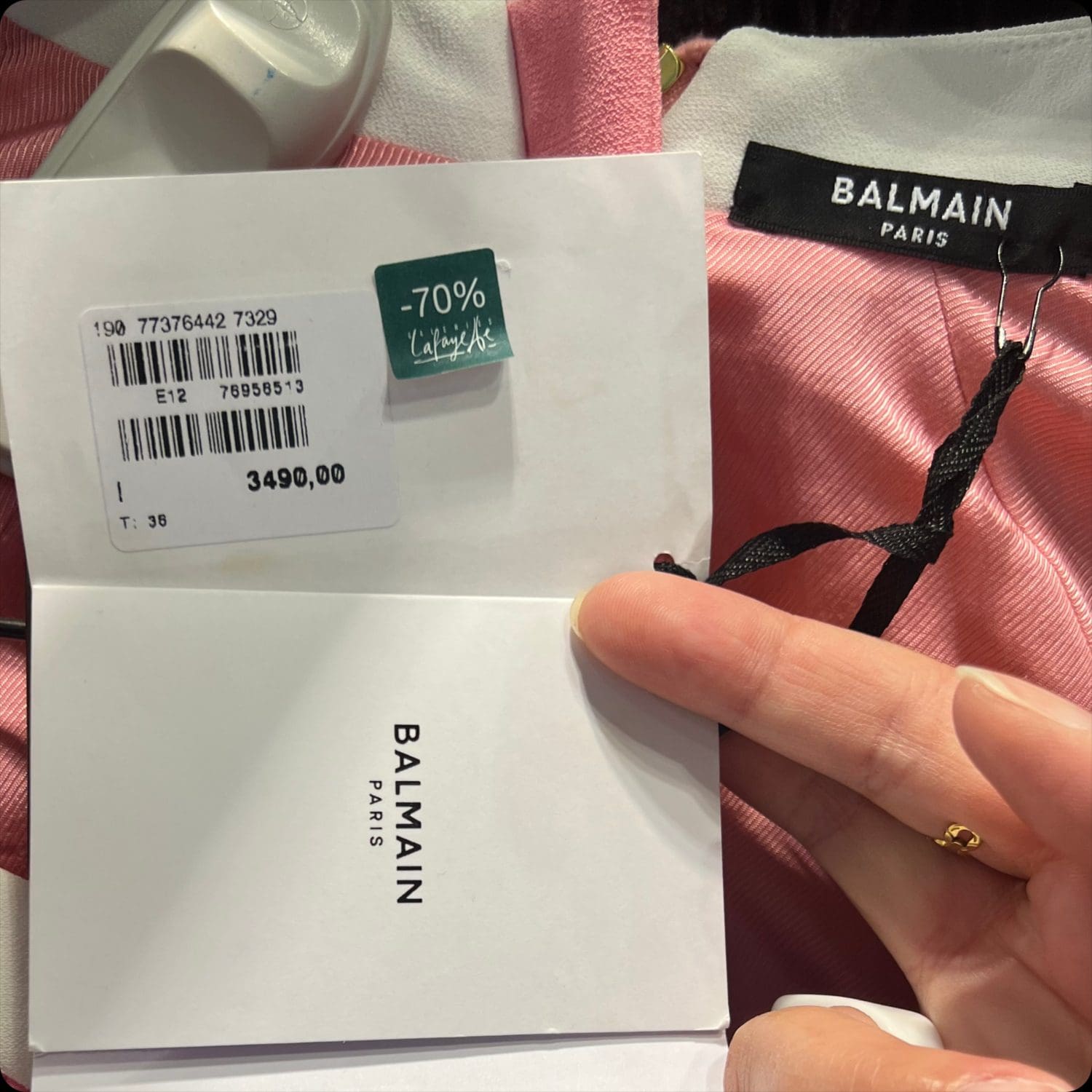 Balmain セール 70% オフ