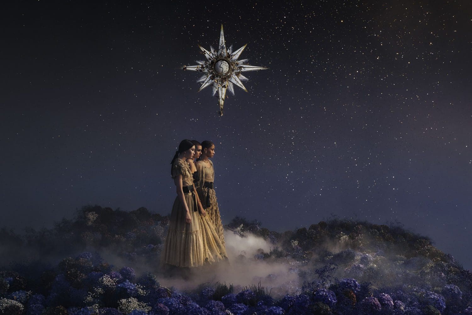 DIOR Christmas 2022 Women Rose des Vents © Elina Kechechiva6