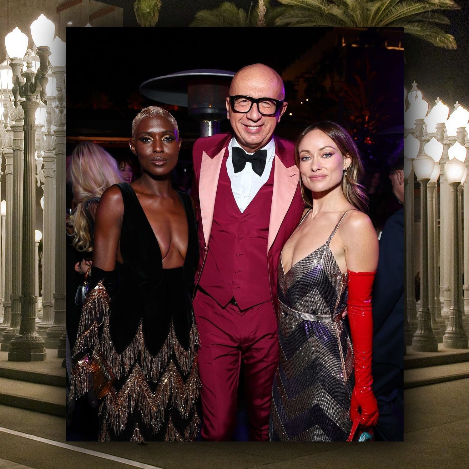 Jodie Turner Smith Gucci CEO Marco Bizzarri Olivia Wilde bei der 11. jährlichen LACMA ArtFilm Gala 2023