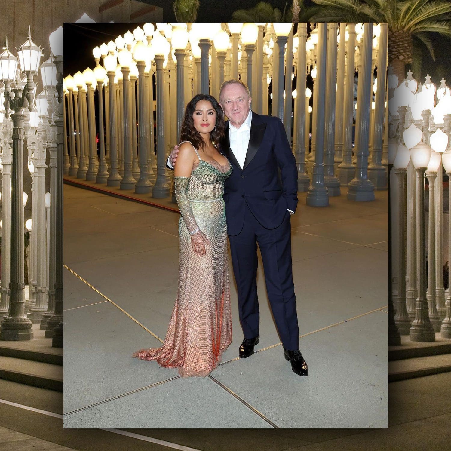 Salma Hayek Pinault und Francois Henri Pinault bei der 11. jährlichen LACMA ArtFilm Gala 2023
