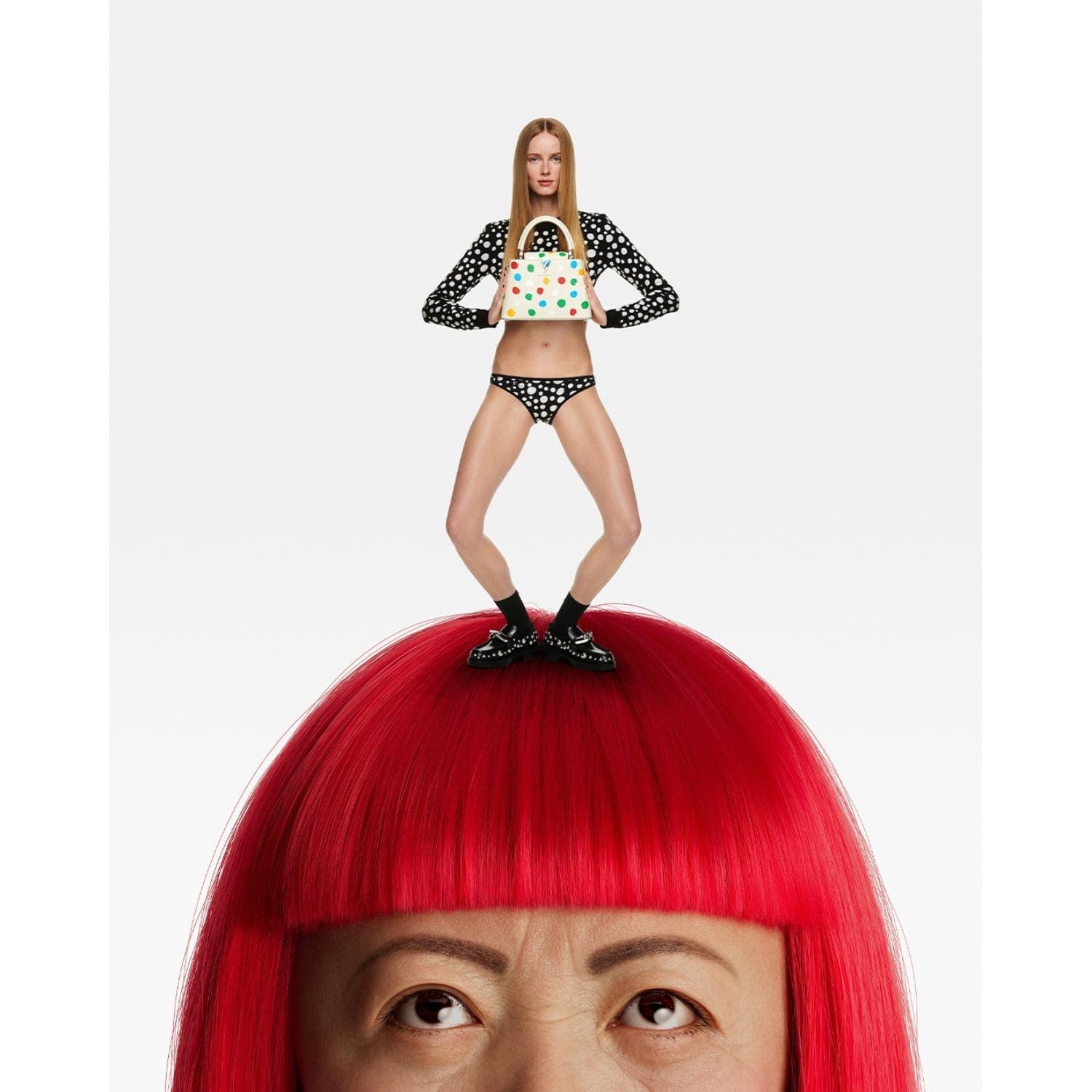 1 colección cápsula de Louis Vuitton x el artista japonés Yayoi Kusama 2023 Runway Revistas