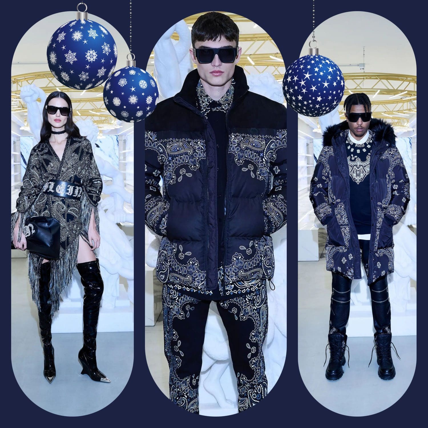 1 Philipp Plein antes do outono 2023 Runway revista