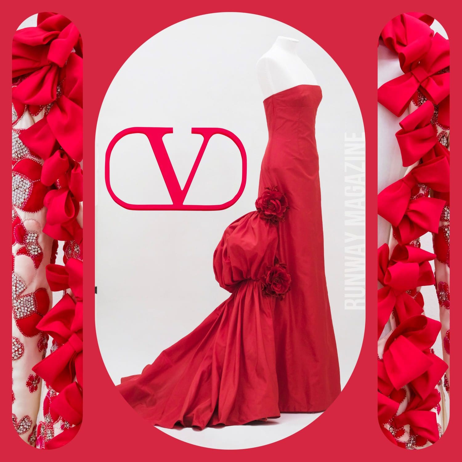 1 Valentino Rosso 2022 Haute Couture Fall Winter 2002 03 mod 164 Runway Magazine