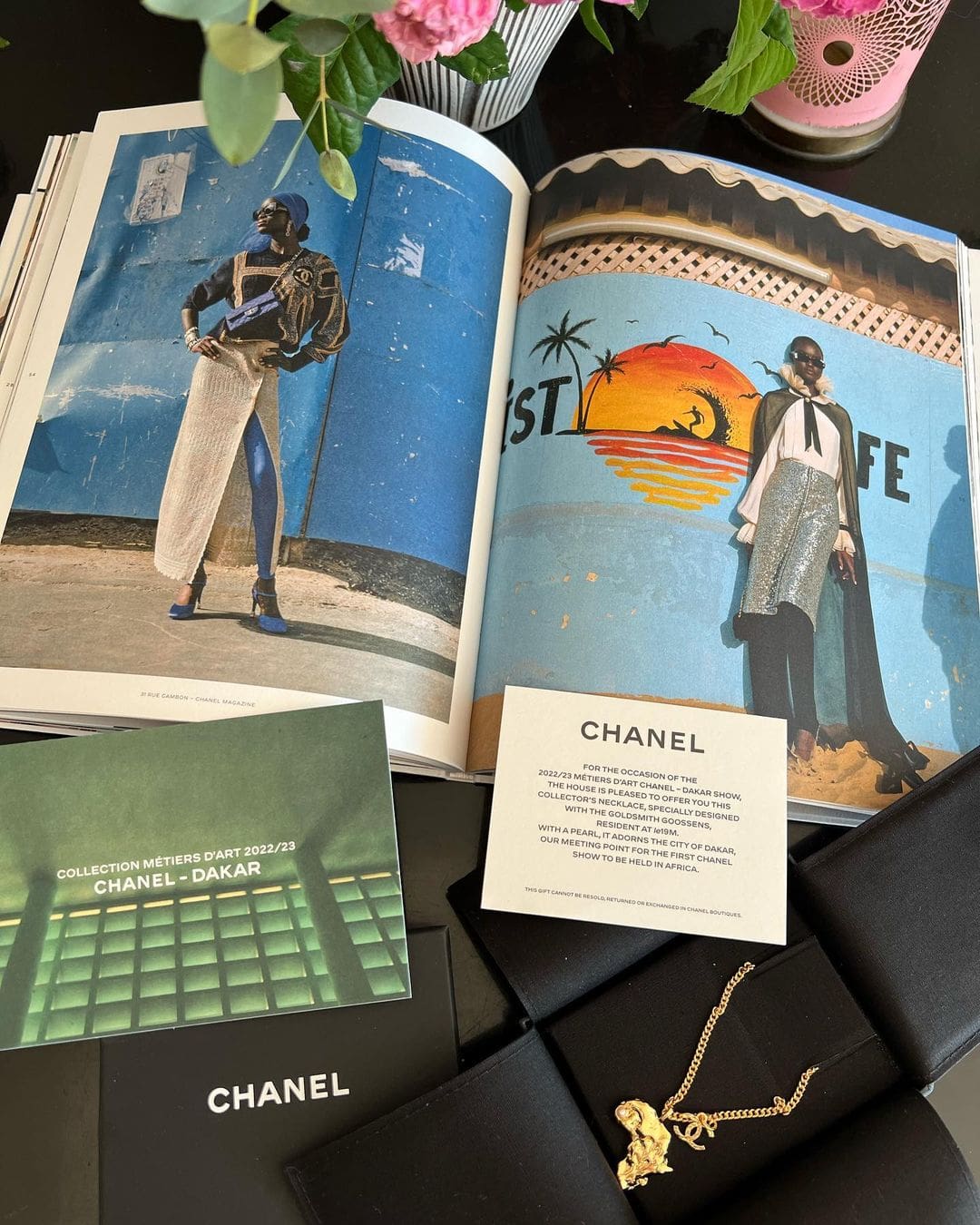 20 シャネル ダカール メティエ ダーツ 2022 23 Runway 雑誌