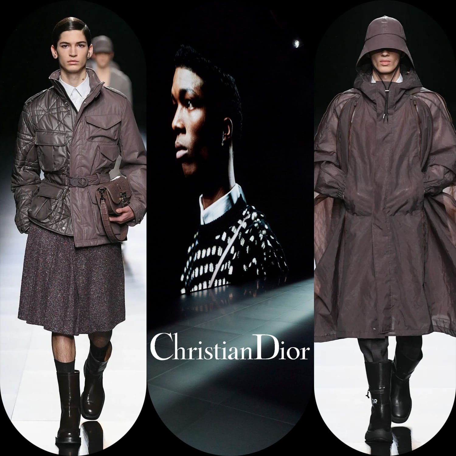 1 Dior Otoño Invierno 2023 2024 Ropa de Caballero Runway Revistas