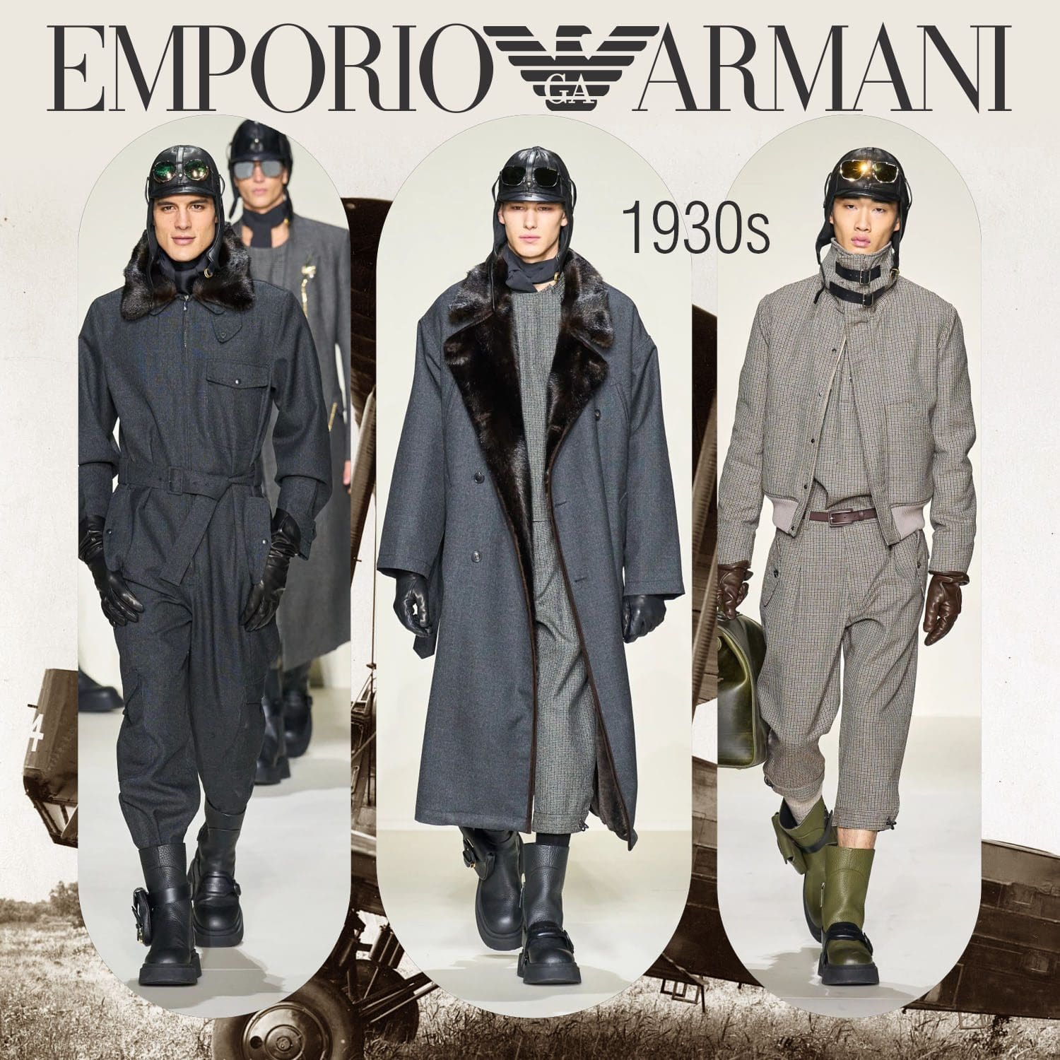 1 Emporio Armani Fall Winter 2023 2024 Menswear Runway Magazine