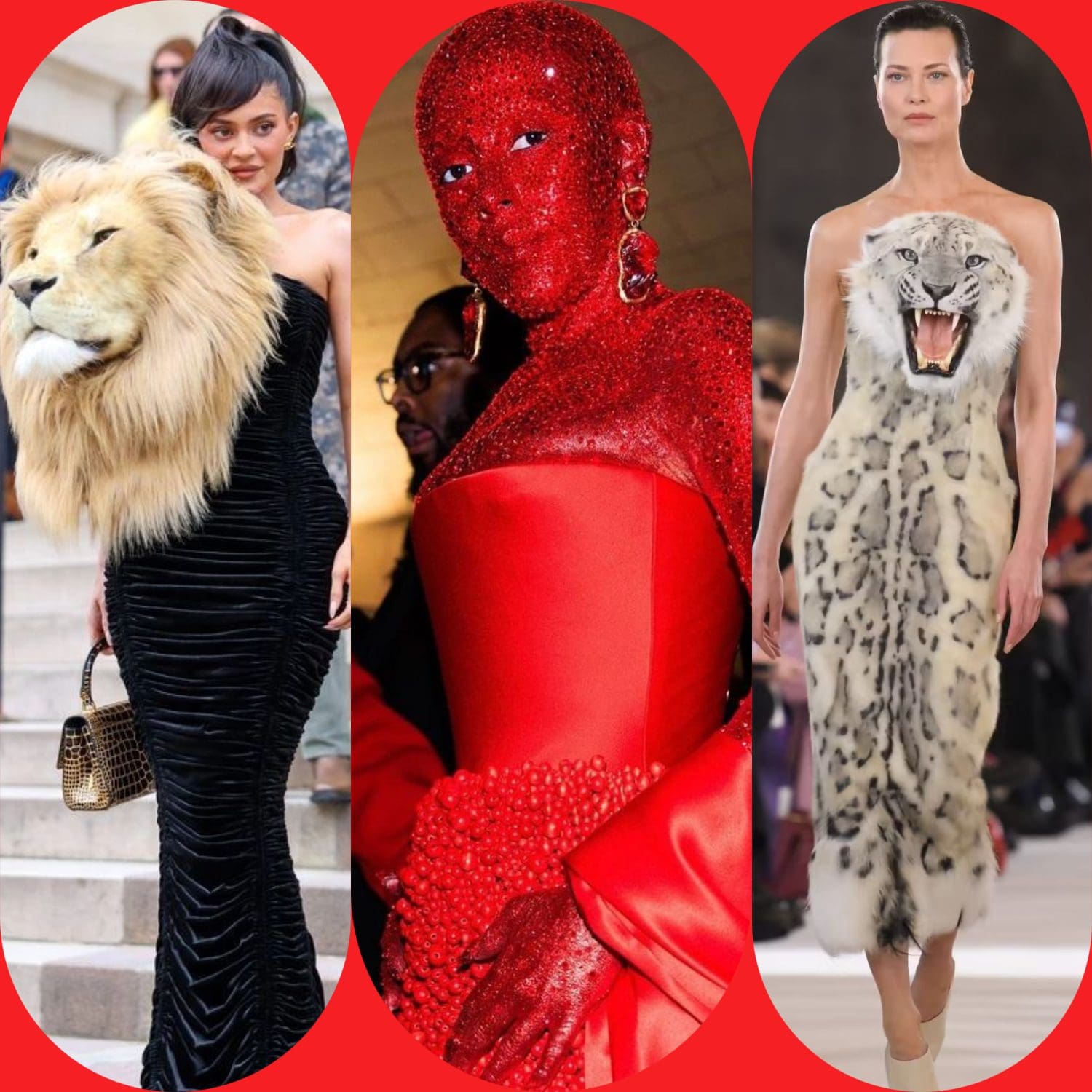 1 Kylie Jenner et Doja Cat pour Schiaparelli Haute Couture Printemps Été 2023