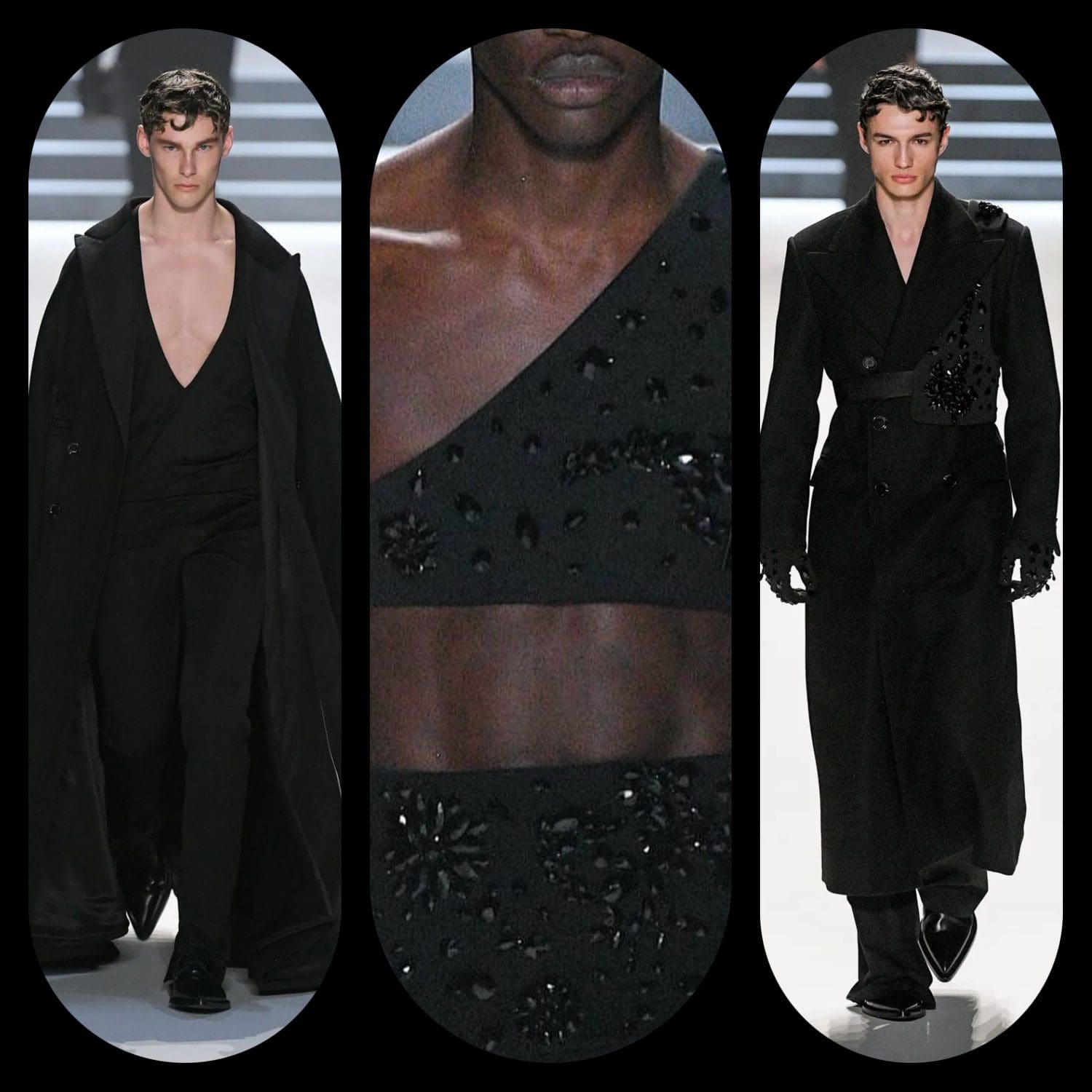 4 Dolce Gabbana Otoño Invierno 2023 2024 Ropa de Caballero Runway Revistas