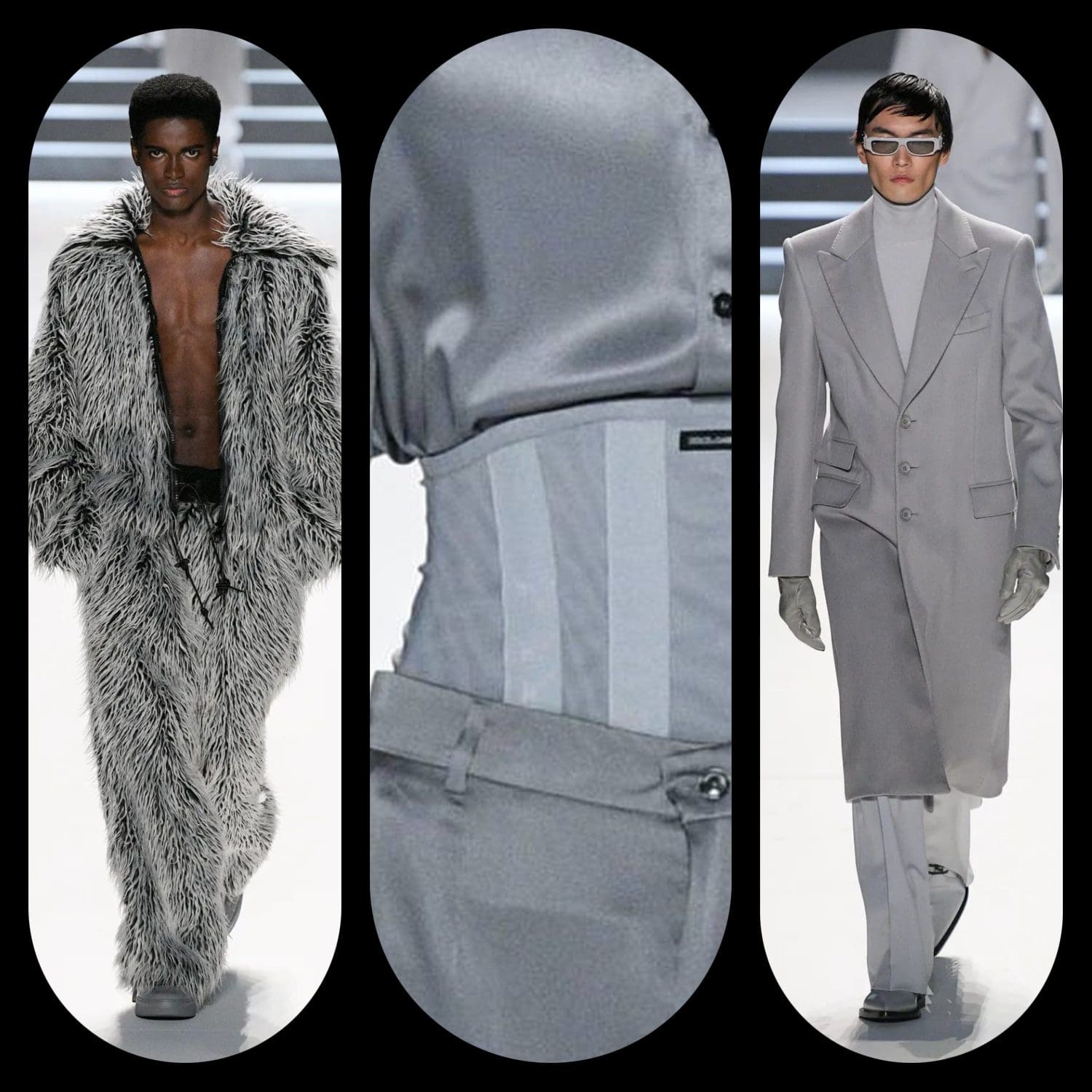 5 Dolce Gabbana Otoño Invierno 2023 2024 Ropa de Caballero Runway Revistas