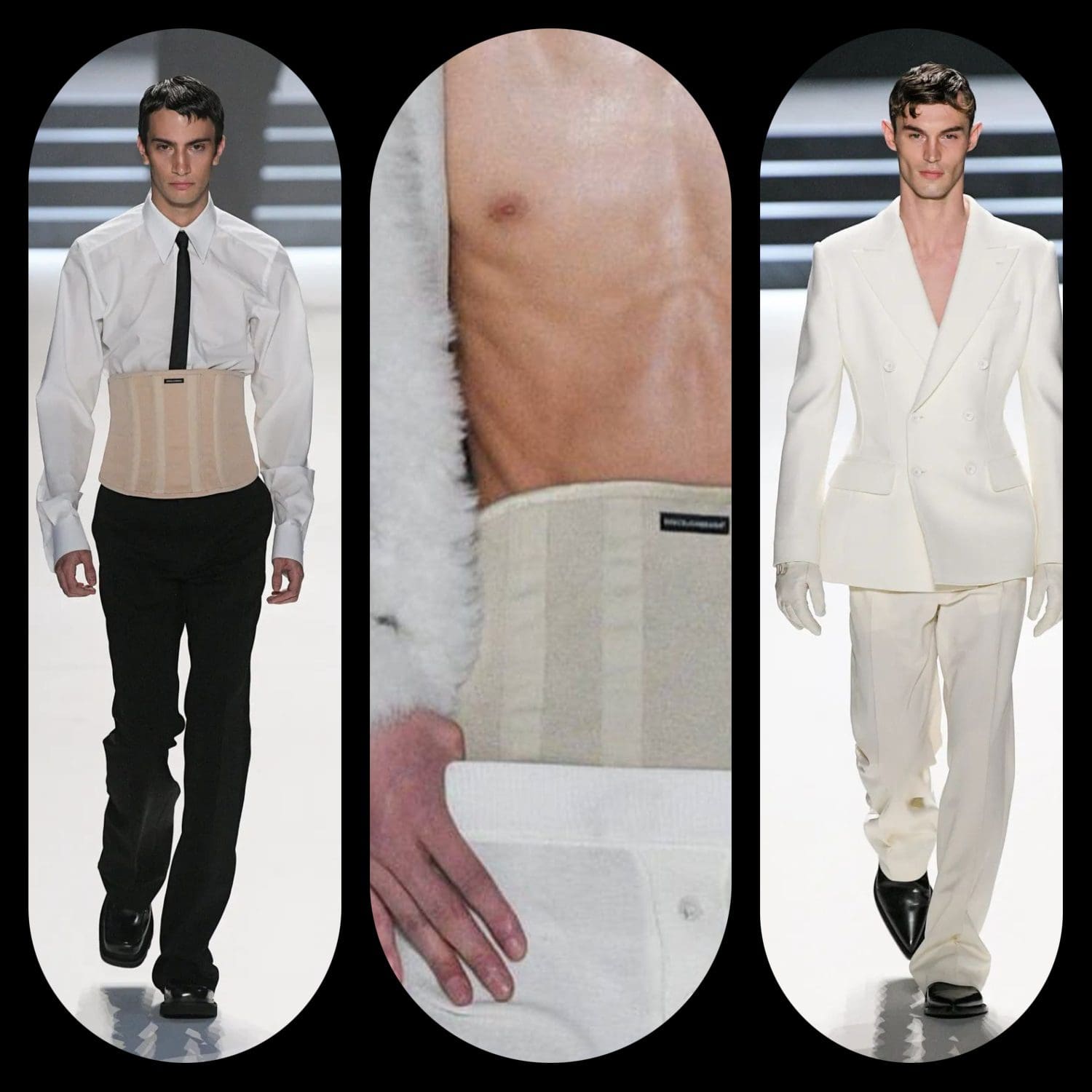 6 Dolce Gabbana Otoño Invierno 2023 2024 Ropa de Caballero Runway Revistas