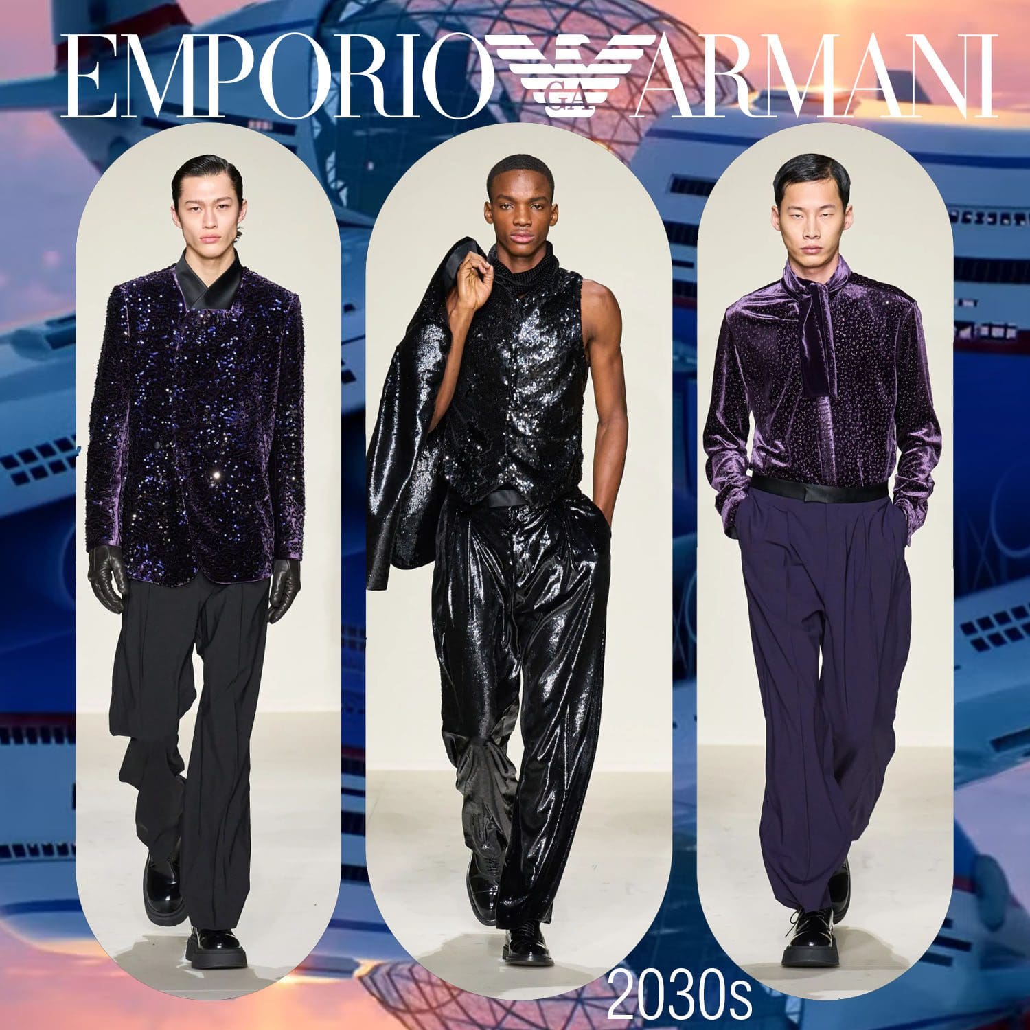 9 Emporio Armani Fall Winter 2023 2024 Menswear Runway Magazine