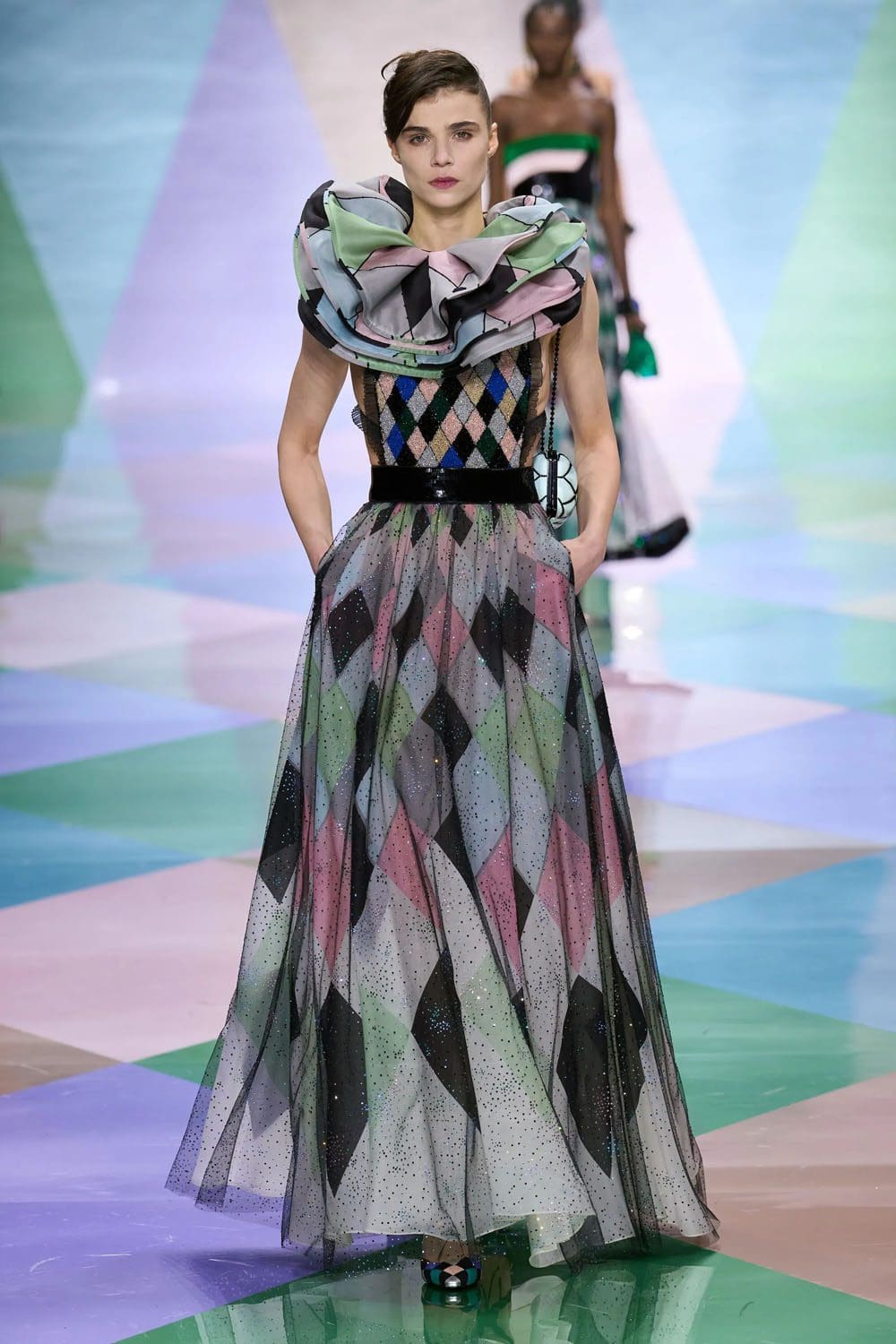 Armani Privé Alta Costura Primavera Verano 2023 Runway Magazine 55