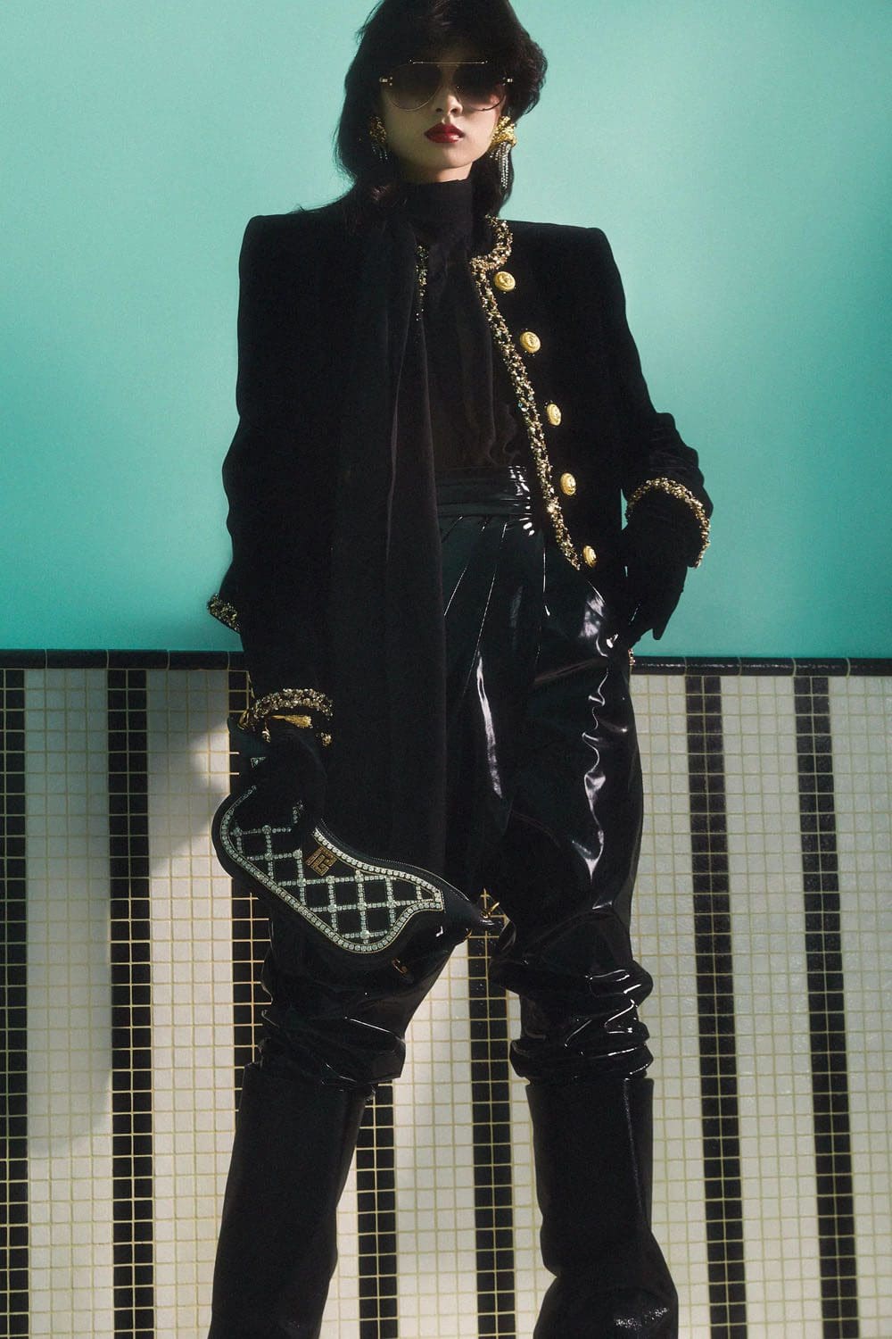 Balmain antes del otoño 2023 Runway Magazine 77