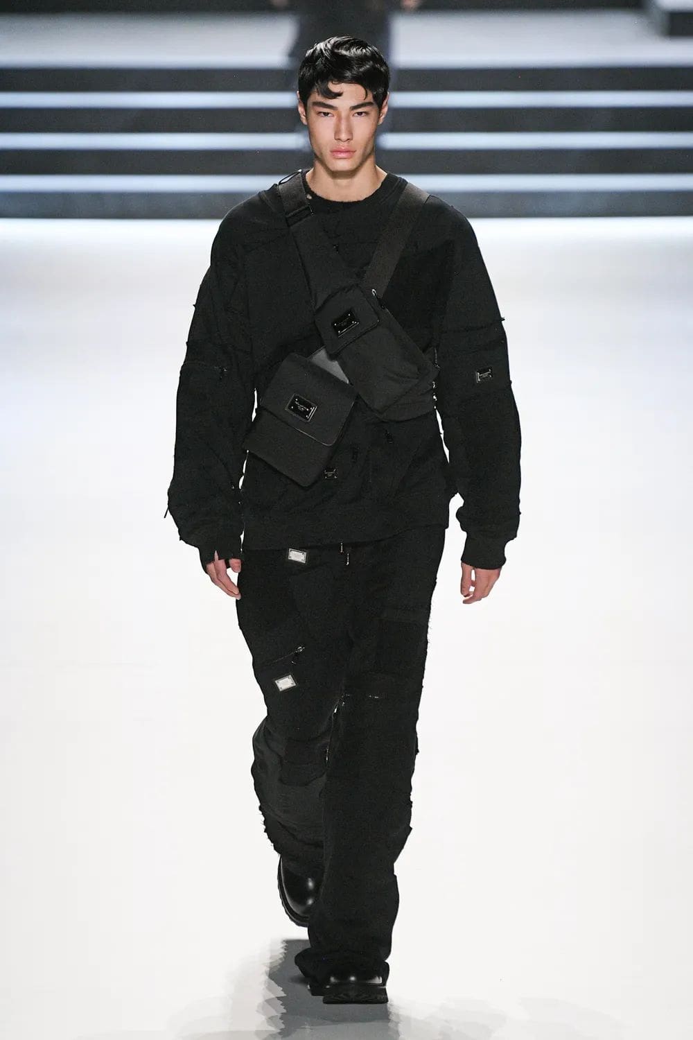Dolce Gabbana Otoño Invierno 2023 2024 Ropa de Caballero Runway Magazine 56