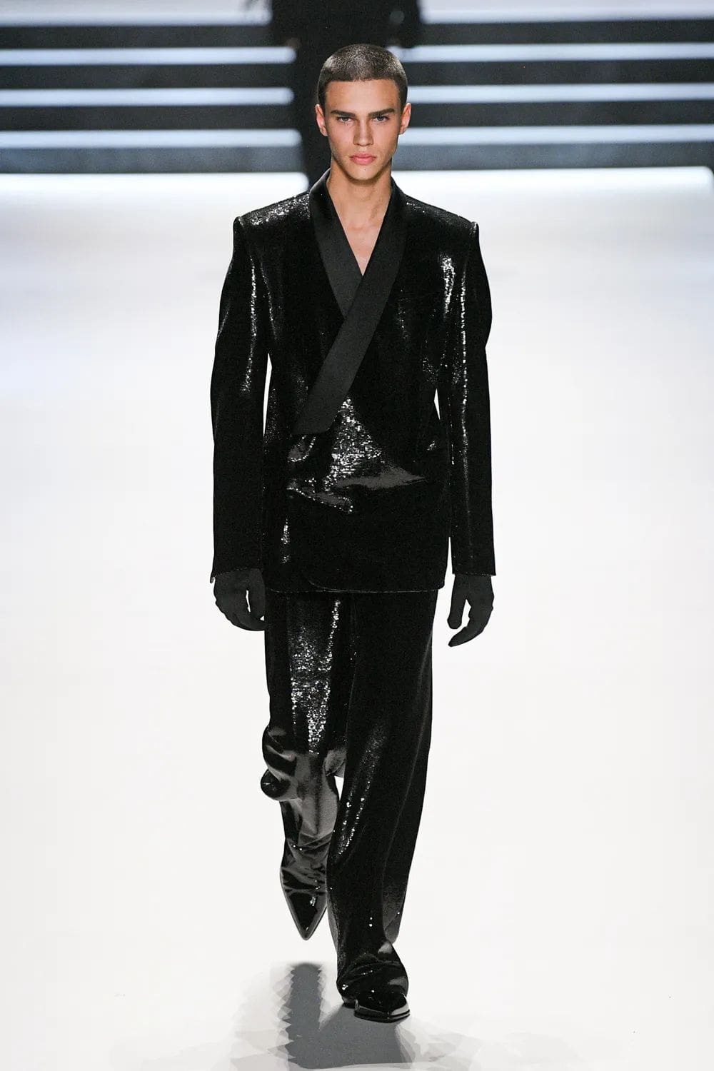 Dolce Gabbana Otoño Invierno 2023 2024 Ropa de Caballero Runway Magazine 68