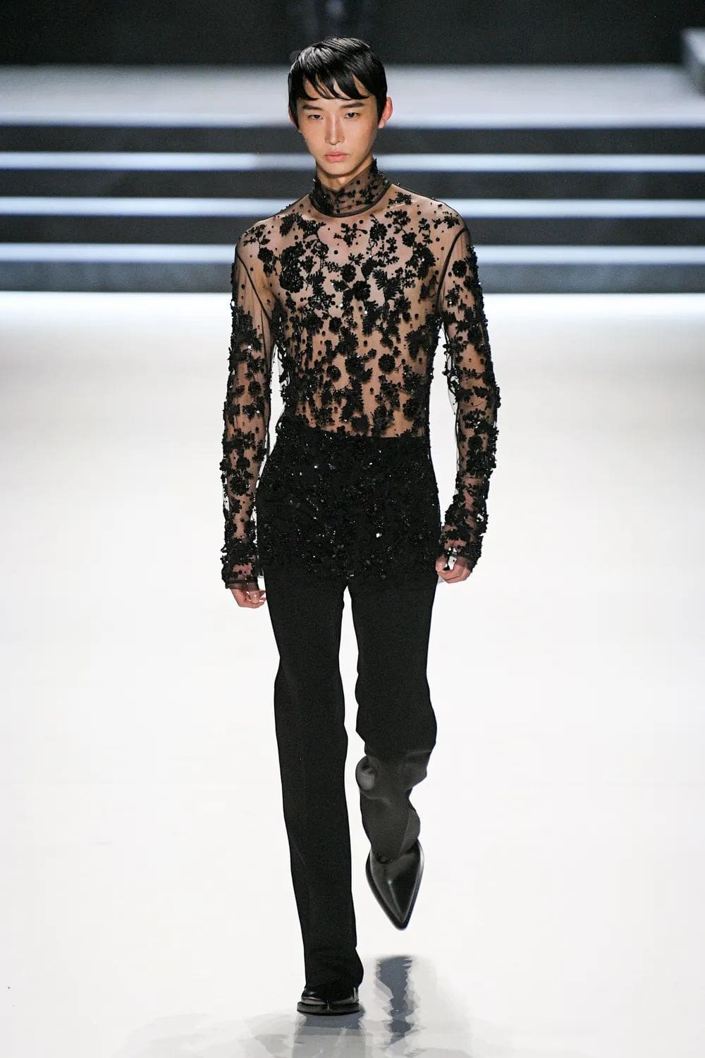 Dolce Gabbana Otoño Invierno 2023 2024 Ropa de Caballero Runway Magazine 74