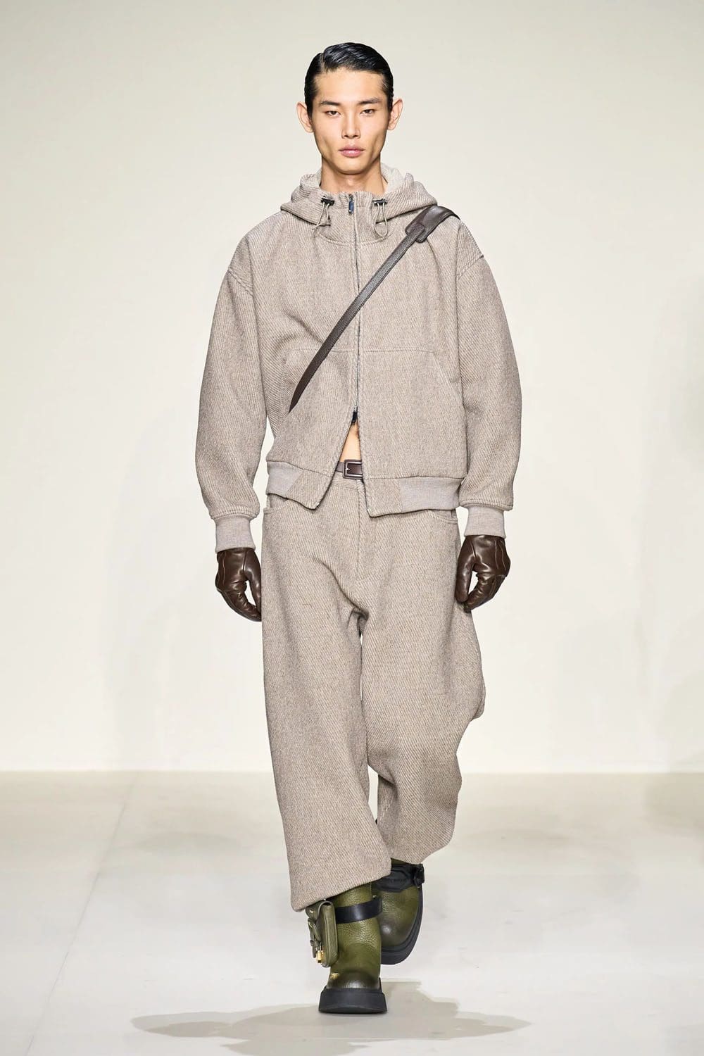 Emporio Armani Fall Winter 2023 2024 Menswear Runway Magazine 13