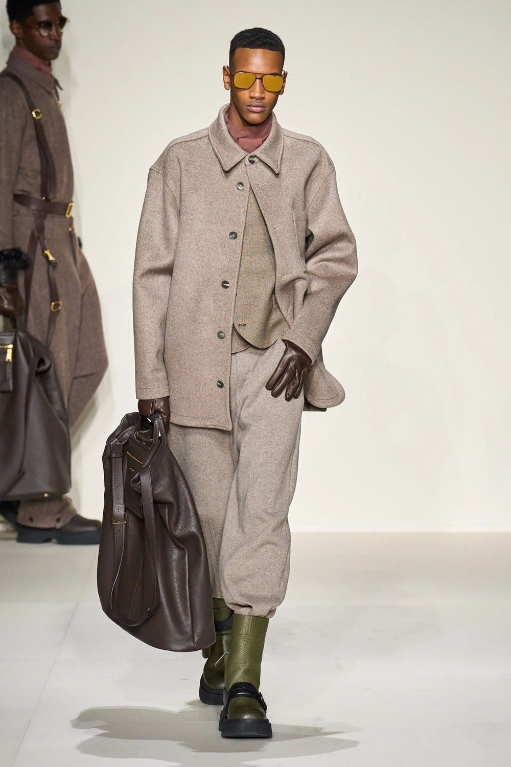 Emporio Armani Fall Winter 2023 2024 Menswear Runway Magazine 16