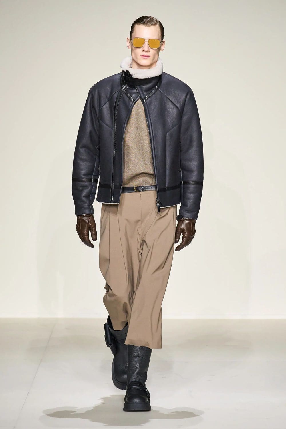 Emporio Armani Fall Winter 2023 2024 Menswear Runway Magazine 18