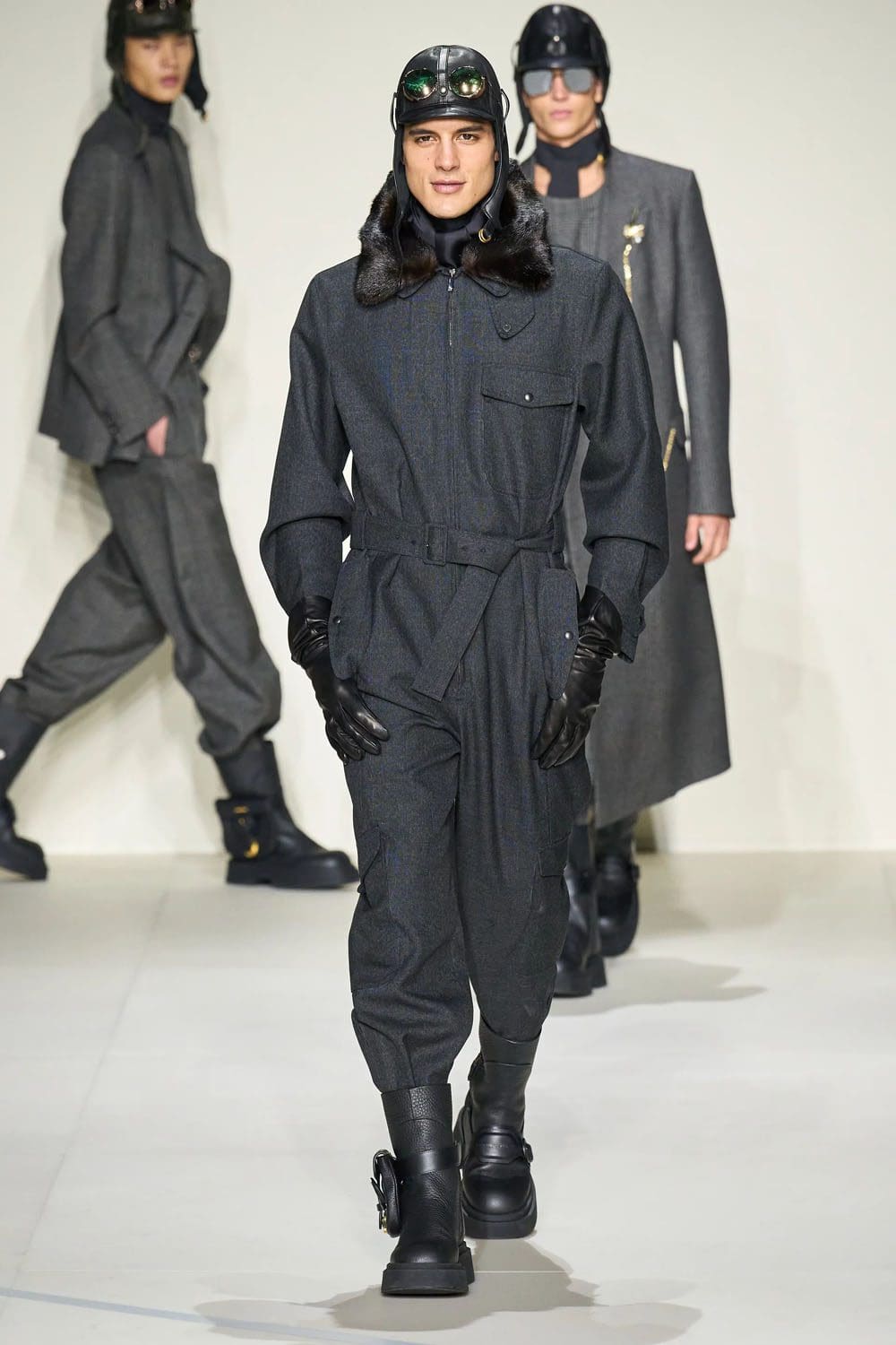 Emporio Armani Fall Winter 2023 2024 Menswear Runway Magazine 2