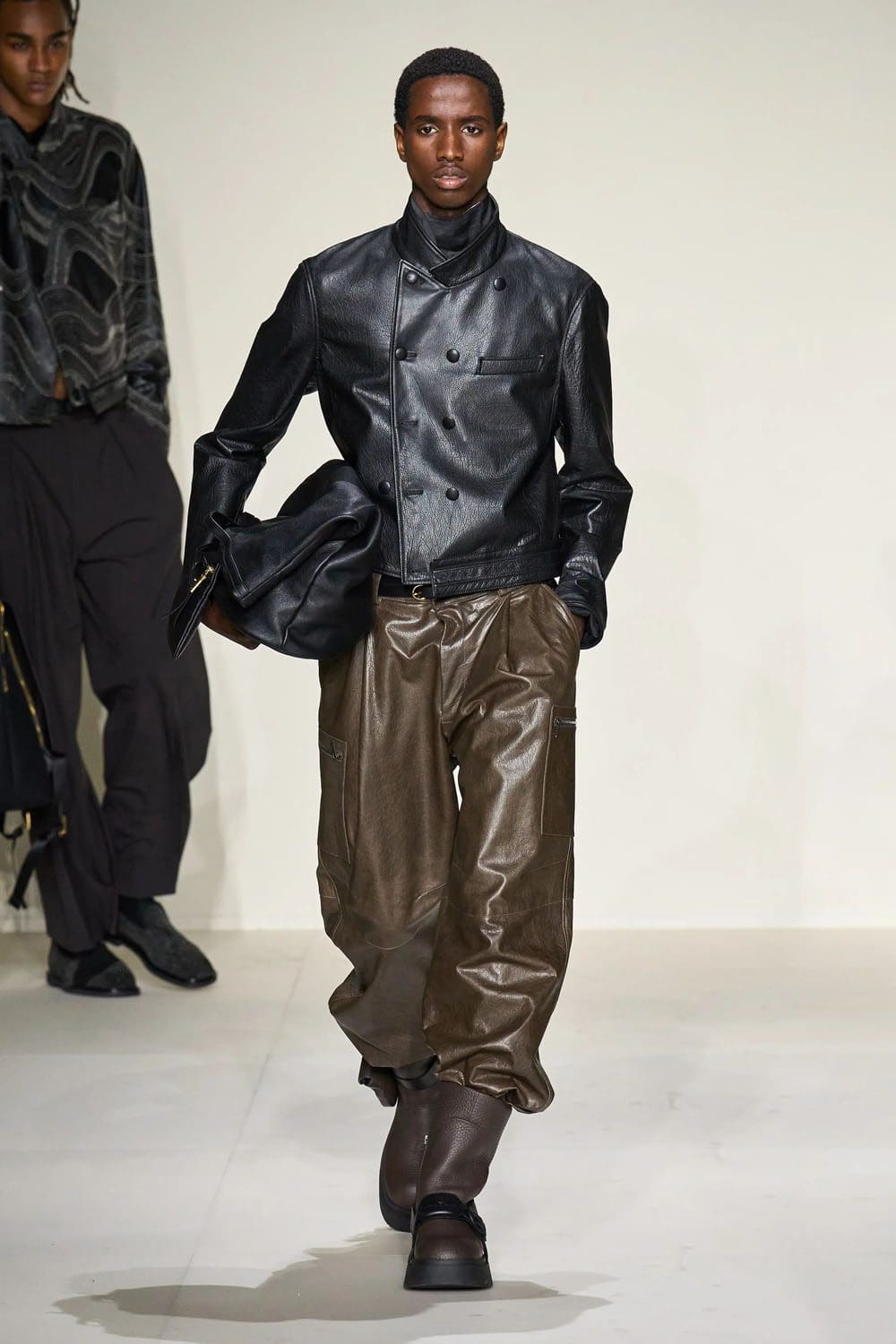 Emporio Armani Fall Winter 2023 2024 Menswear Runway Magazine 21