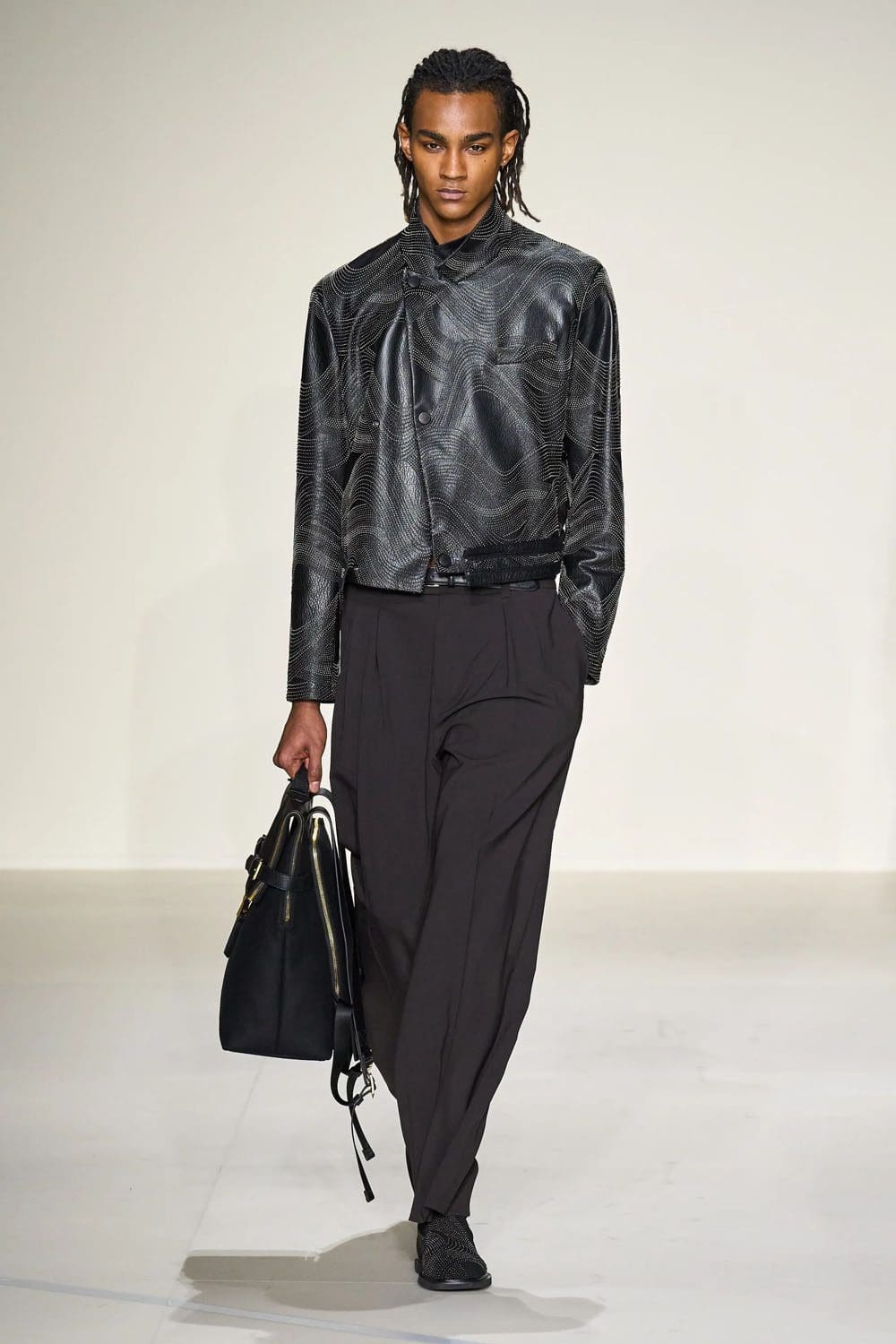 Emporio Armani Fall Winter 2023 2024 Menswear Runway Magazine 22