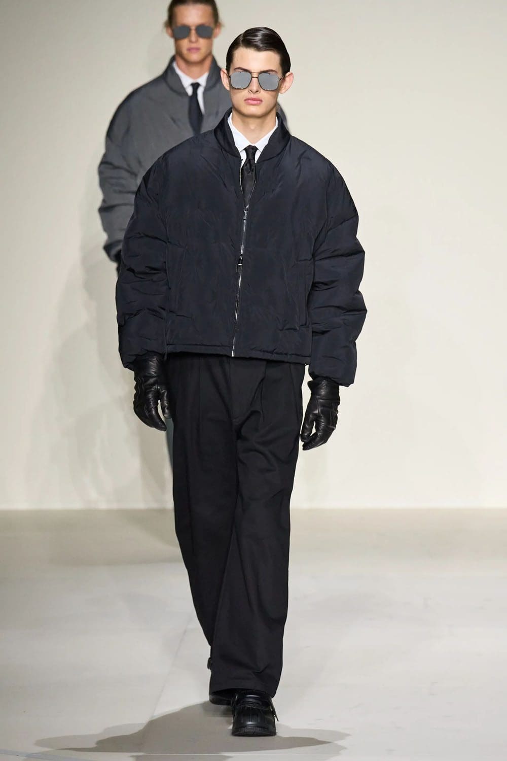 Emporio Armani Fall Winter 2023 2024 Menswear Runway Magazine 30