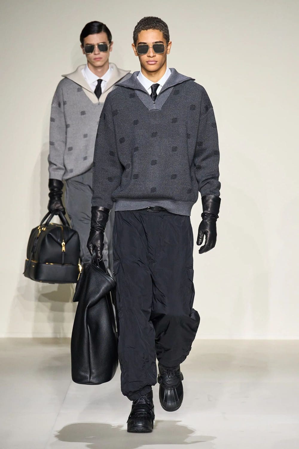 Emporio Armani Fall Winter 2023 2024 Menswear Runway Magazine 34