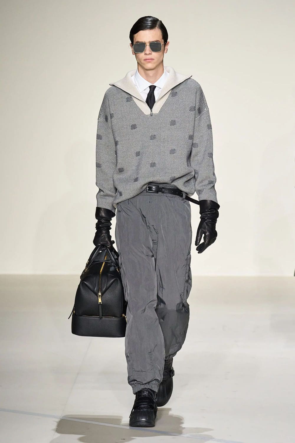 Emporio Armani Fall Winter 2023 2024 Menswear Runway Magazine 35