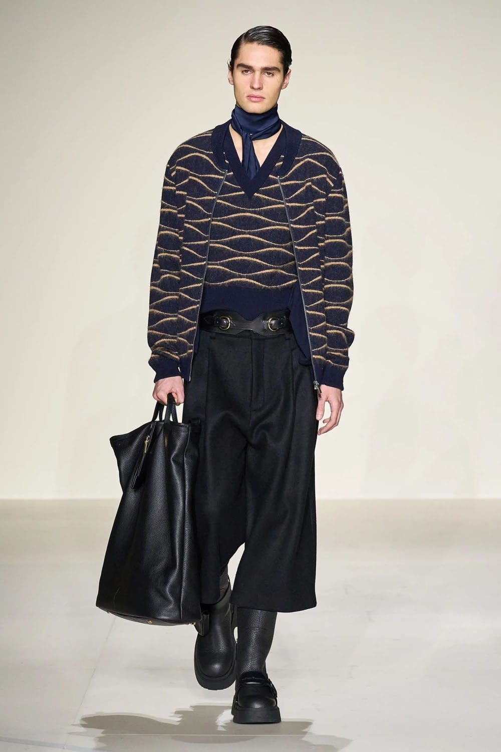 Emporio Armani Fall Winter 2023 2024 Menswear Runway Magazine 41