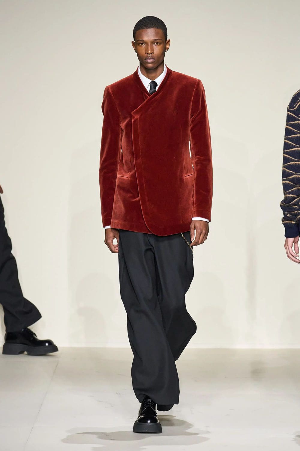 Emporio Armani Fall Winter 2023 2024 Menswear Runway Magazine 48