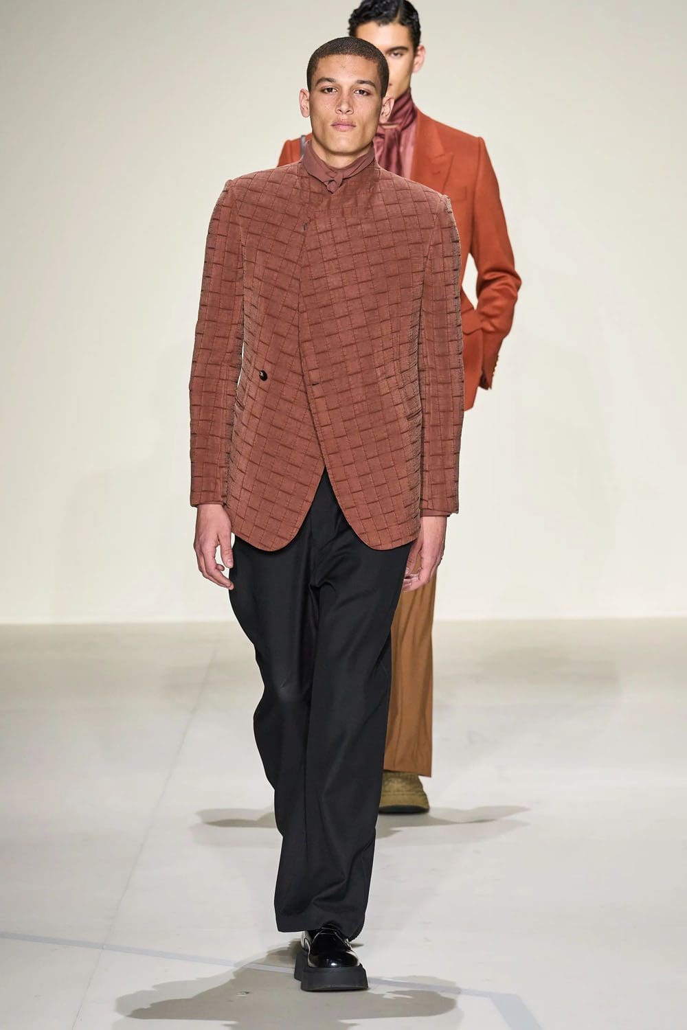 Emporio Armani Fall Winter 2023 2024 Menswear Runway Magazine 49