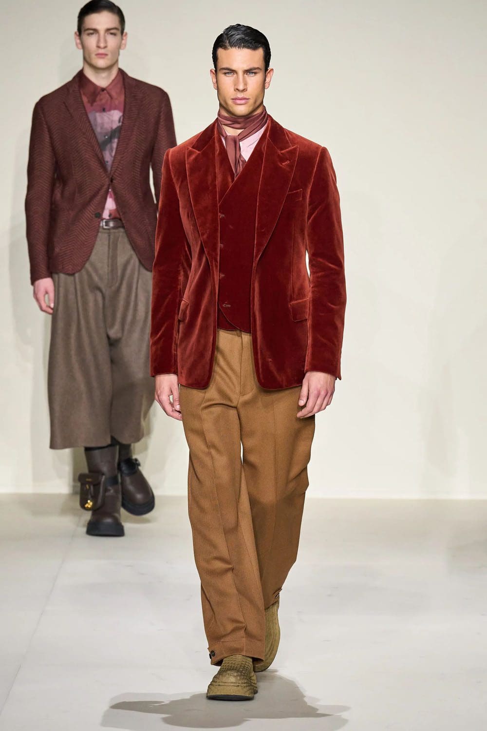 Emporio Armani Fall Winter 2023 2024 Menswear Runway Magazine 51