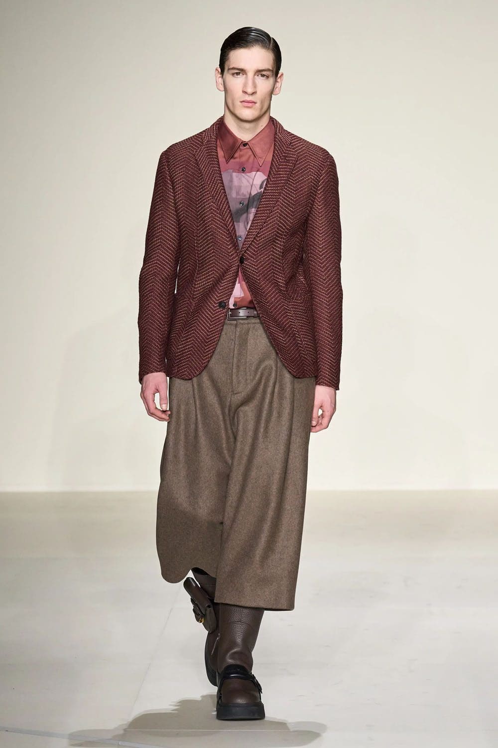 Emporio Armani Fall Winter 2023 2024 Menswear Runway Magazine 52