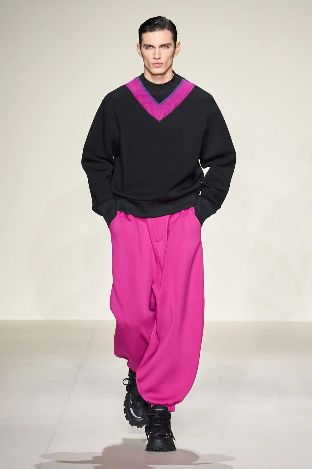 Emporio Armani Fall Winter 2023 2024 Menswear Runway Magazine 61