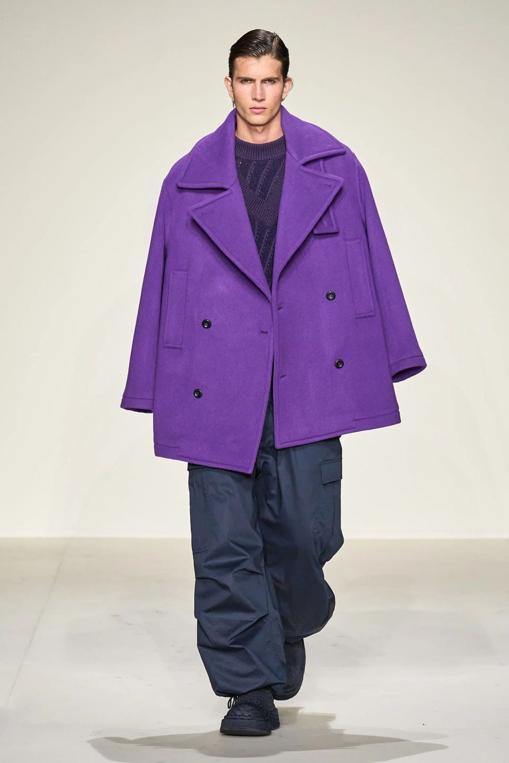 Emporio Armani Fall Winter 2023 2024 Menswear Runway Magazine 68