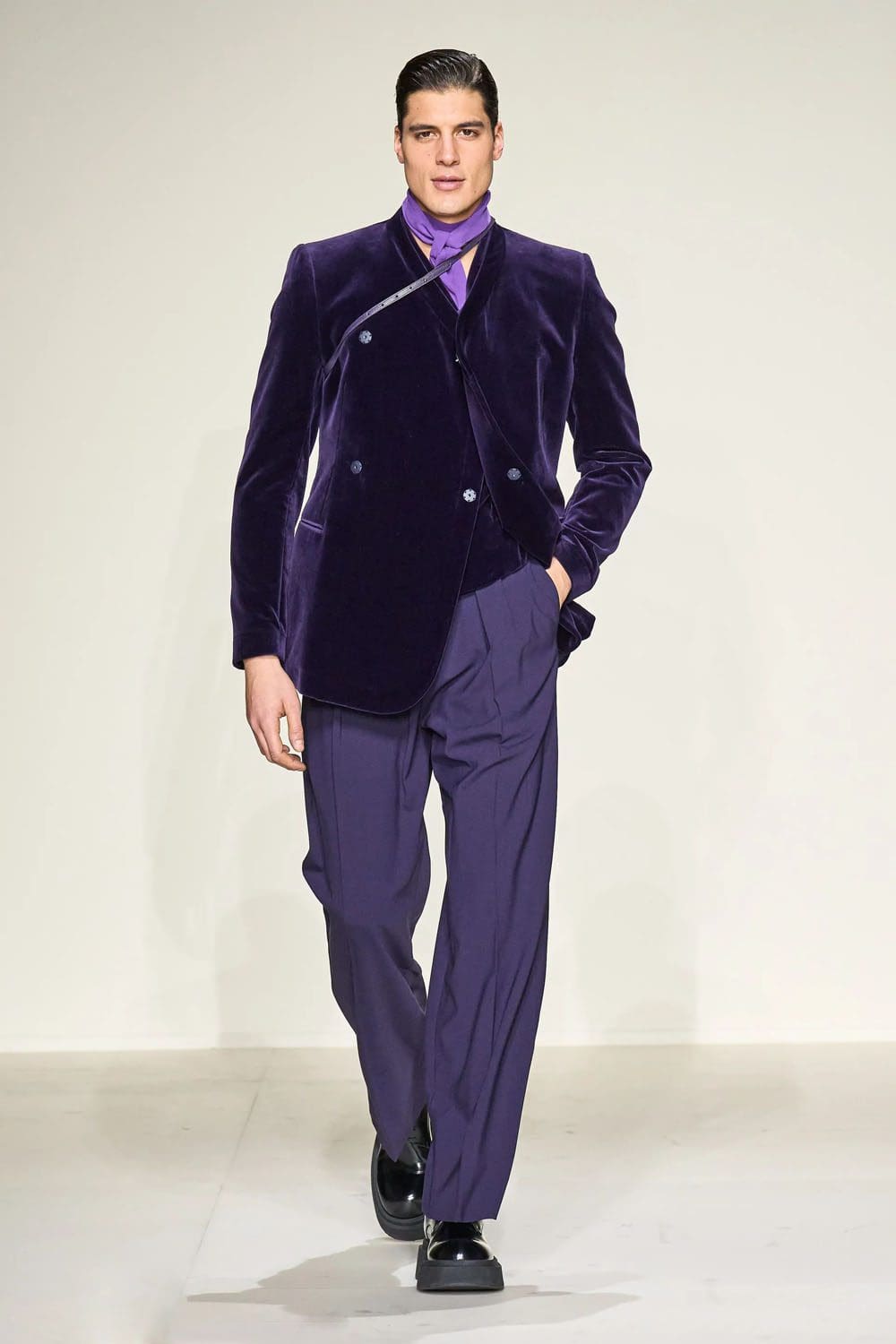 Emporio Armani Fall Winter 2023 2024 Menswear Runway Magazine 75