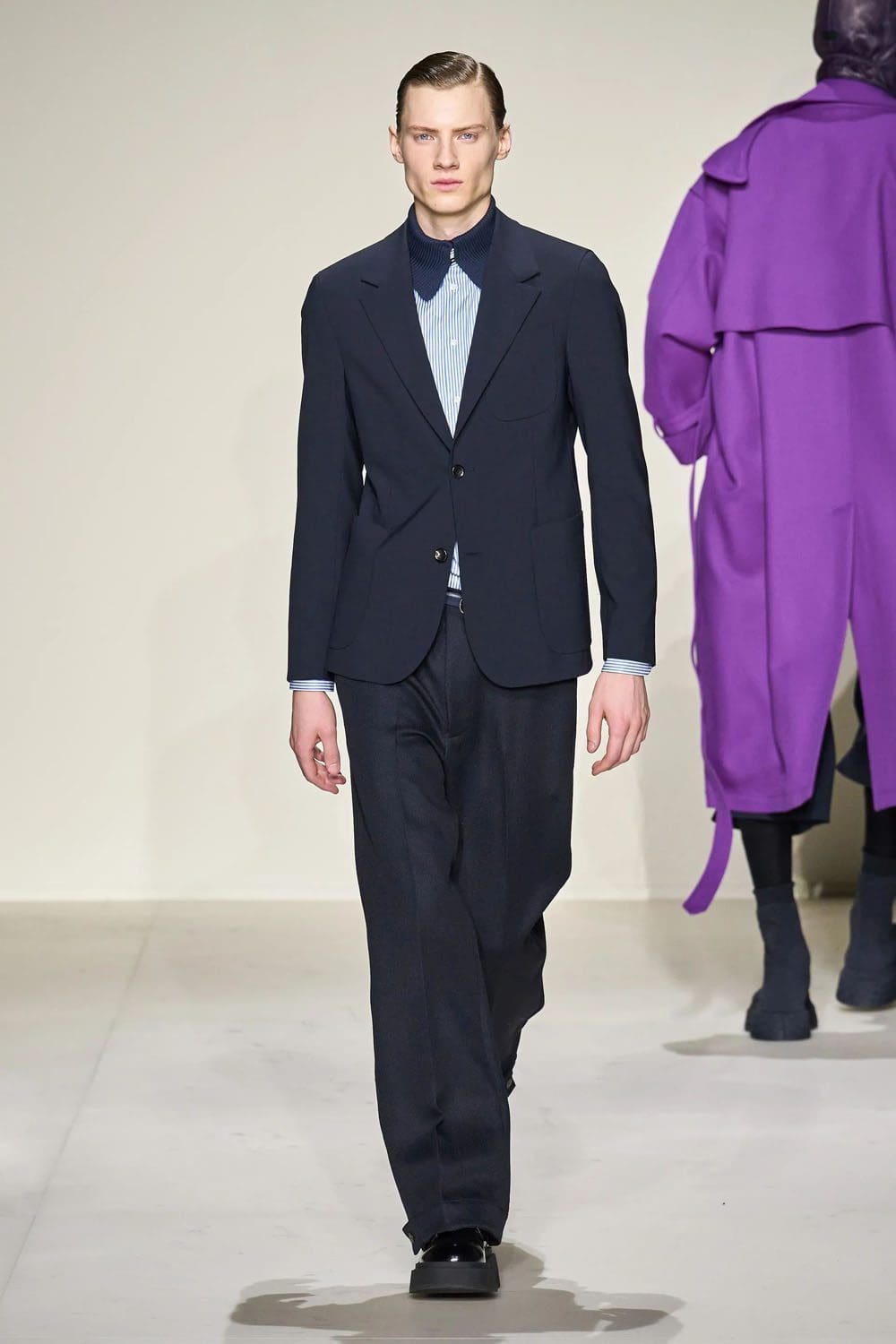 Emporio Armani Fall Winter 2023 2024 Menswear Runway Magazine 77