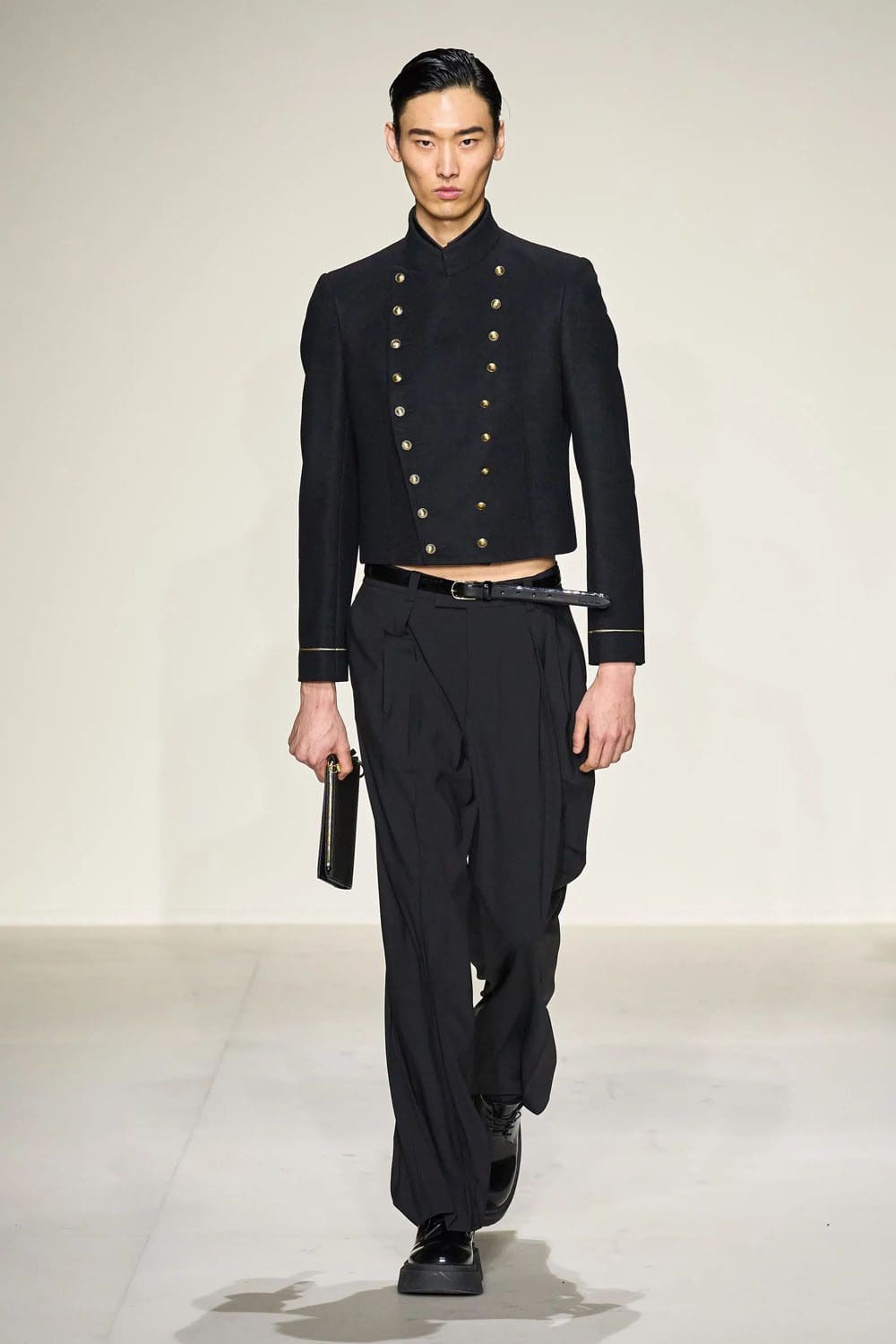 Emporio Armani Fall Winter 2023 2024 Menswear Runway Magazine 82