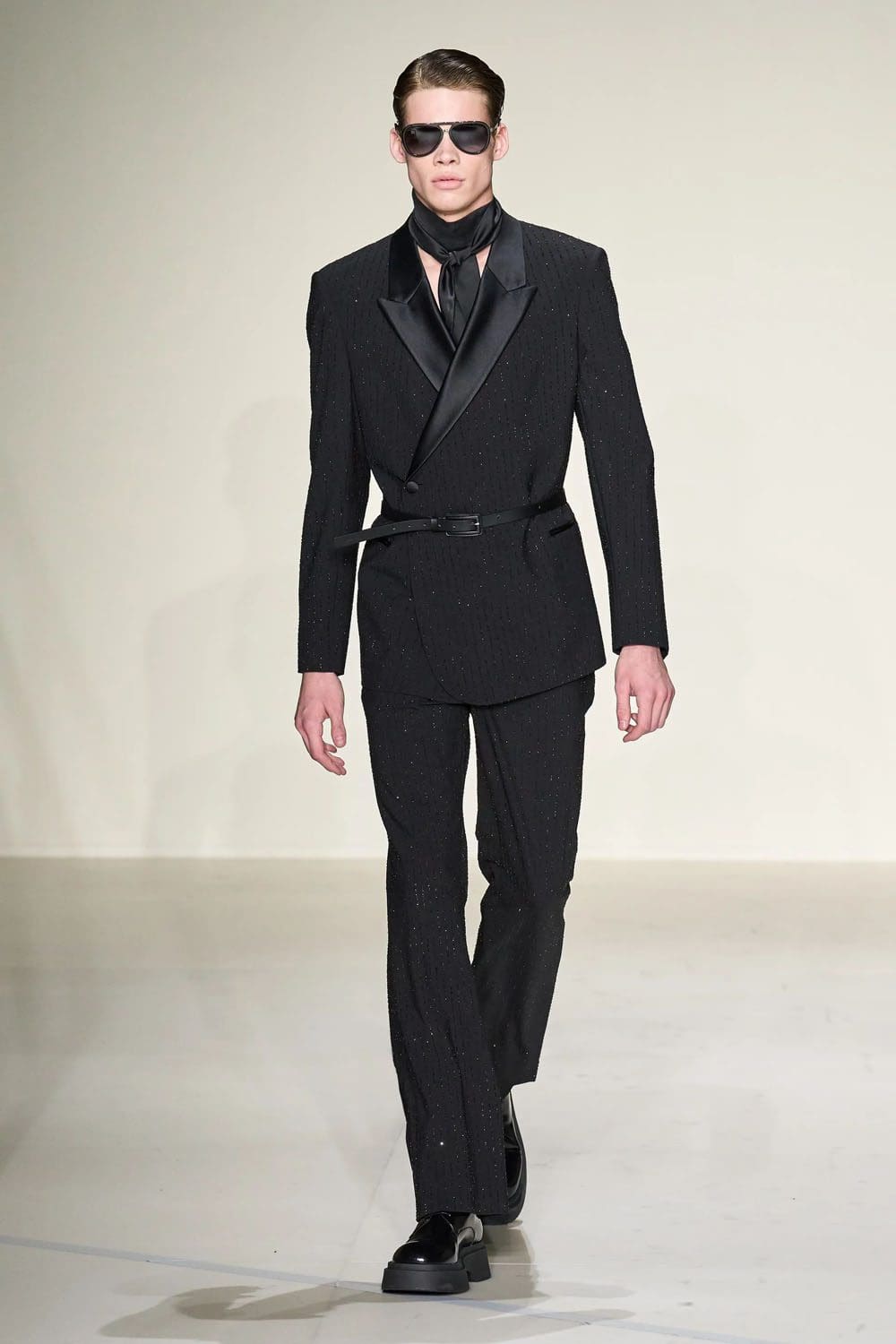 Emporio Armani Fall Winter 2023 2024 Menswear Runway Magazine 86