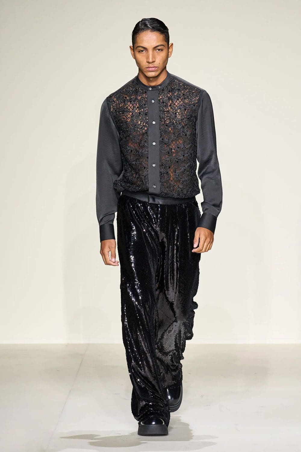 Emporio Armani Fall Winter 2023 2024 Menswear Runway Magazine 90