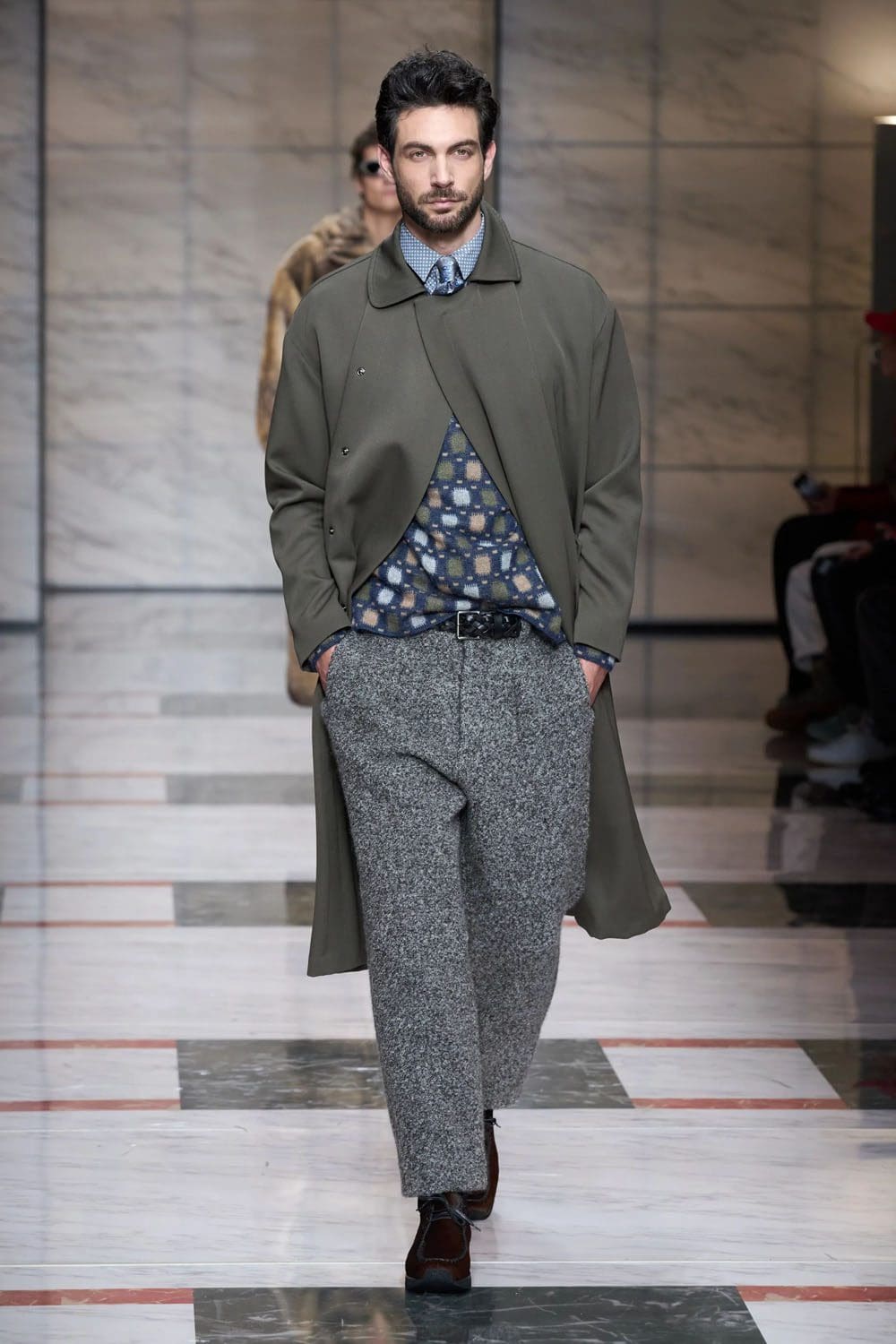 Giorgio Armani Fall Winter 2023 2024 Menswear Runway Magazine 11