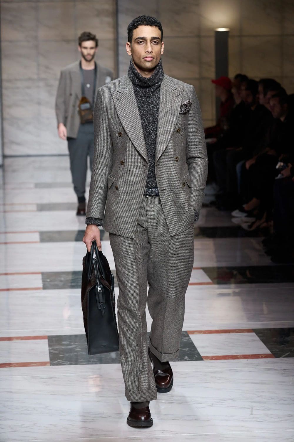 Giorgio Armani Fall Winter 2023 2024 Menswear Runway Magazine 16
