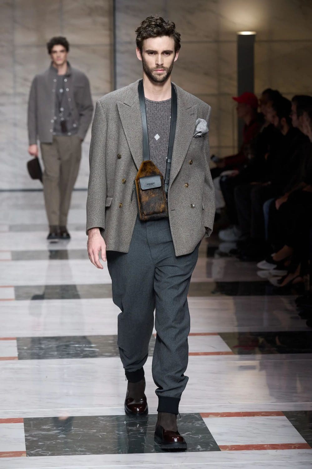 Giorgio Armani Fall Winter 2023 2024 Menswear Runway Magazine 17