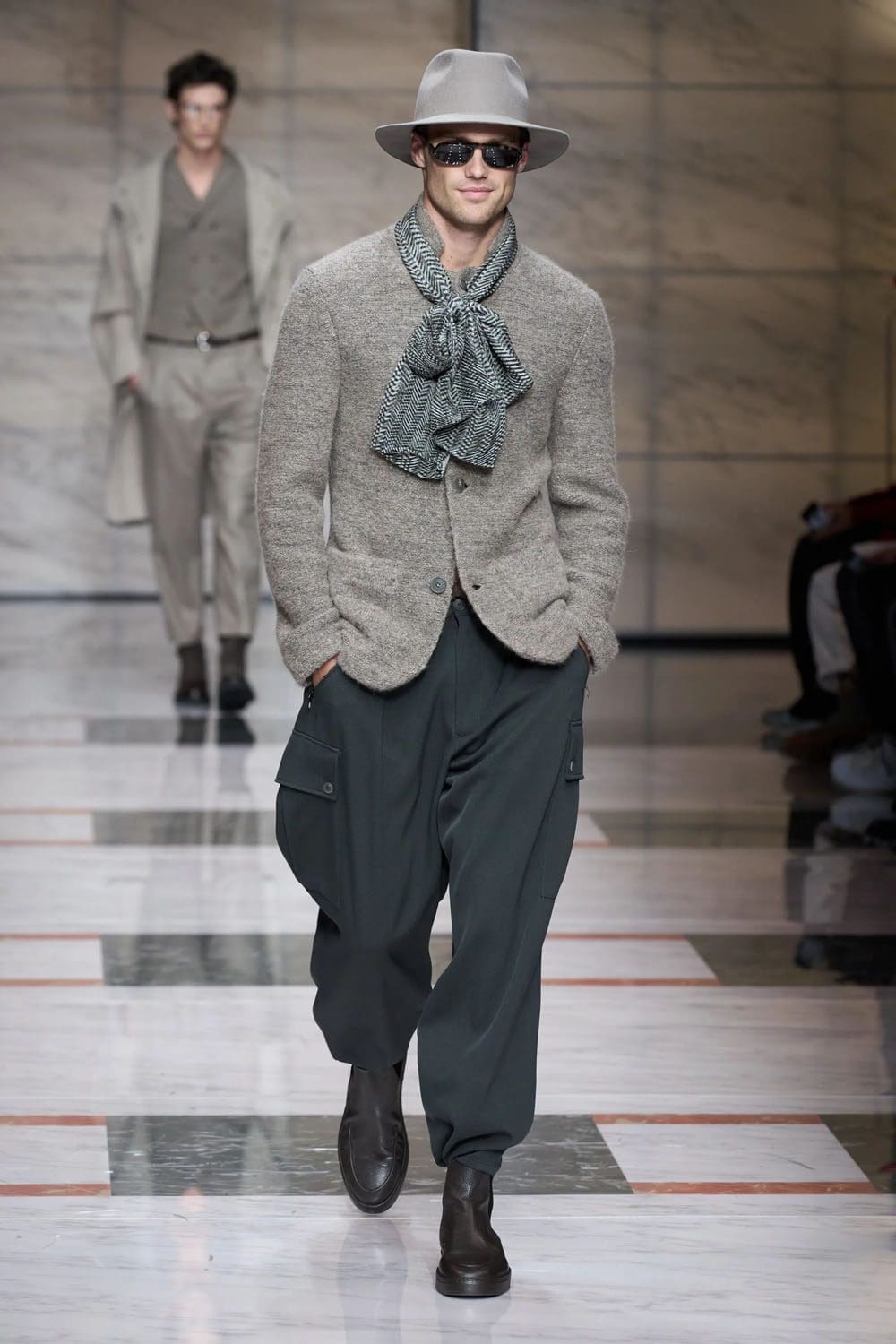 Giorgio Armani Fall Winter 2023 2024 Menswear Runway Magazine 22