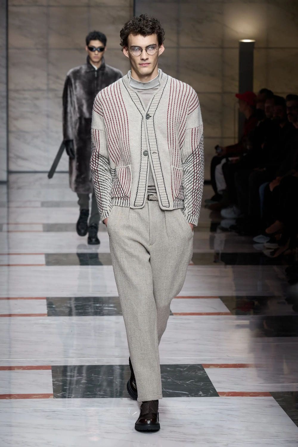 Giorgio Armani Fall Winter 2023 2024 Menswear Runway Magazine 25
