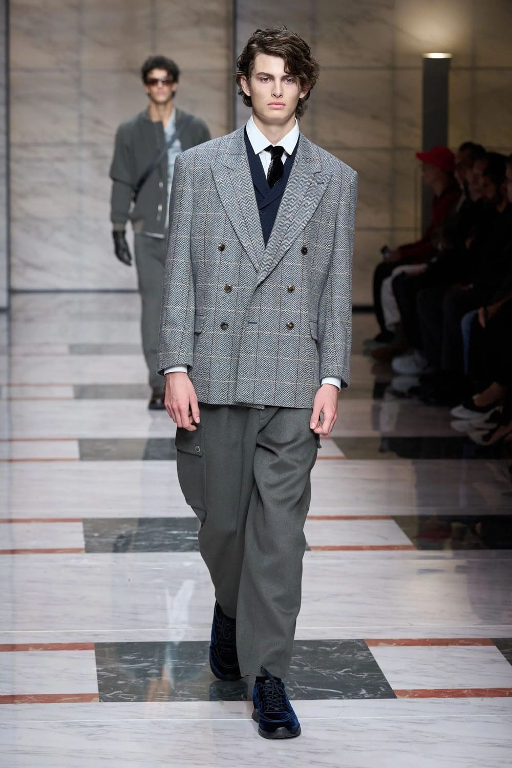 Giorgio Armani Fall Winter 2023 2024 Menswear Runway Magazine 30