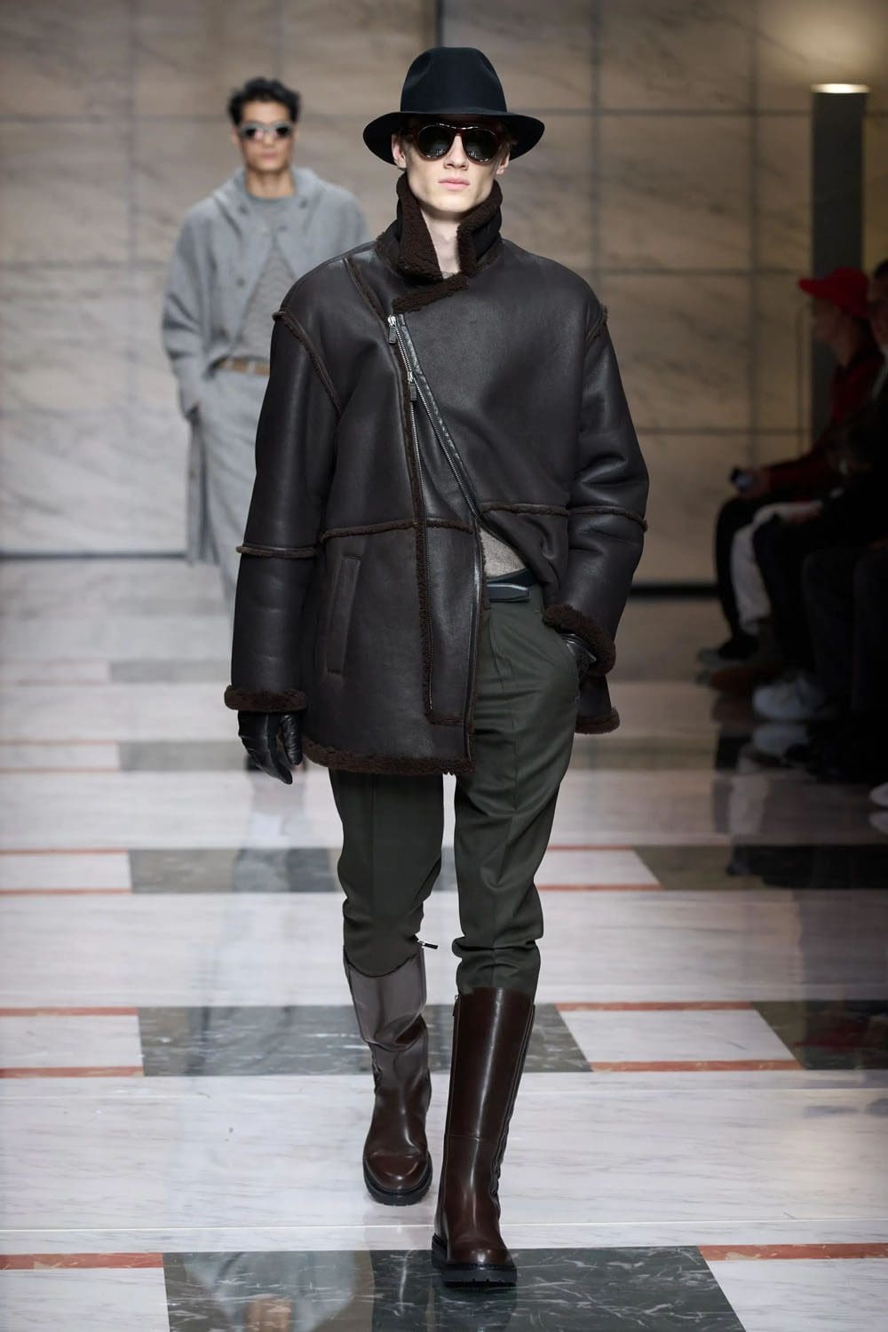 Giorgio Armani Fall Winter 2023 2024 Menswear Runway Magazine 33