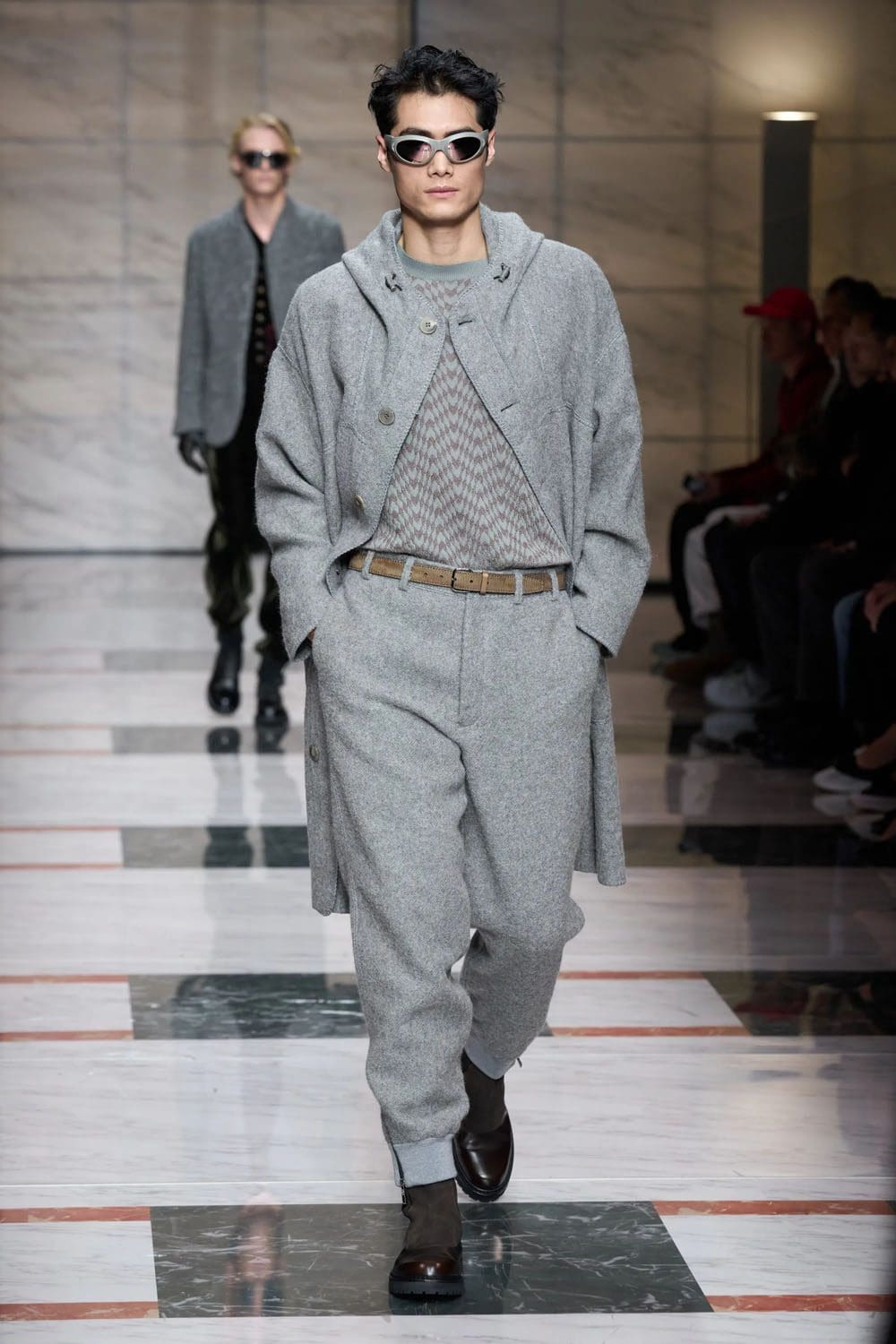 Giorgio Armani Fall Winter 2023 2024 Menswear Runway Magazine 34