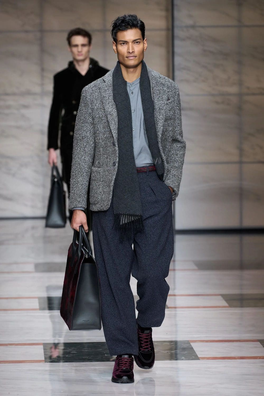 Giorgio Armani Fall Winter 2023 2024 Menswear Runway Magazine 36